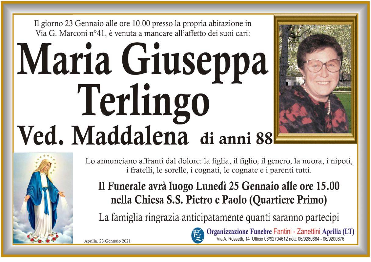 Maria Giuseppa Terlingo