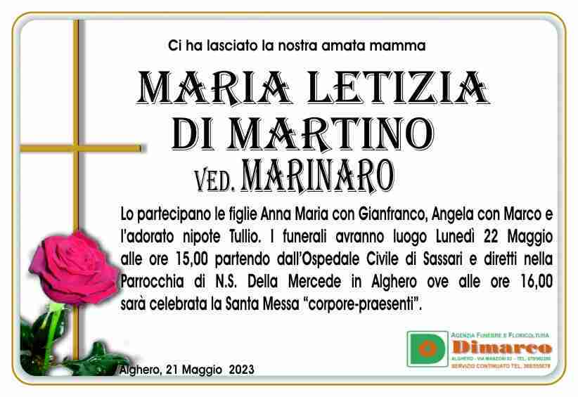 Maria Letizia Di Martino ved. Marinaro
