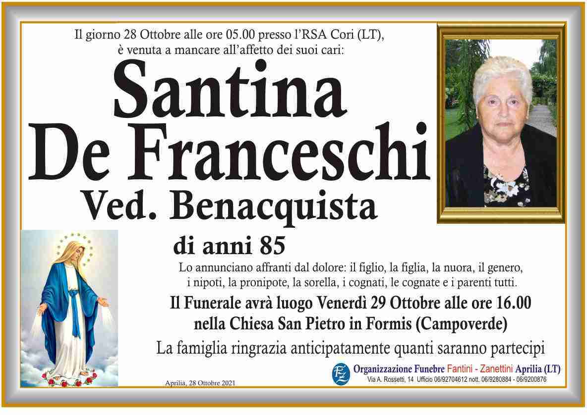 Santina De Franceschi