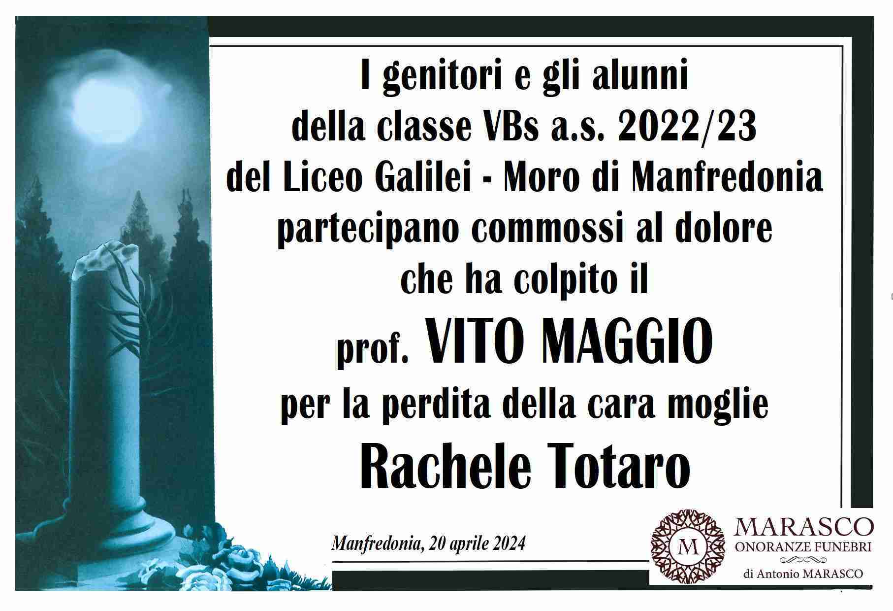 Rachele Totaro in Maggio