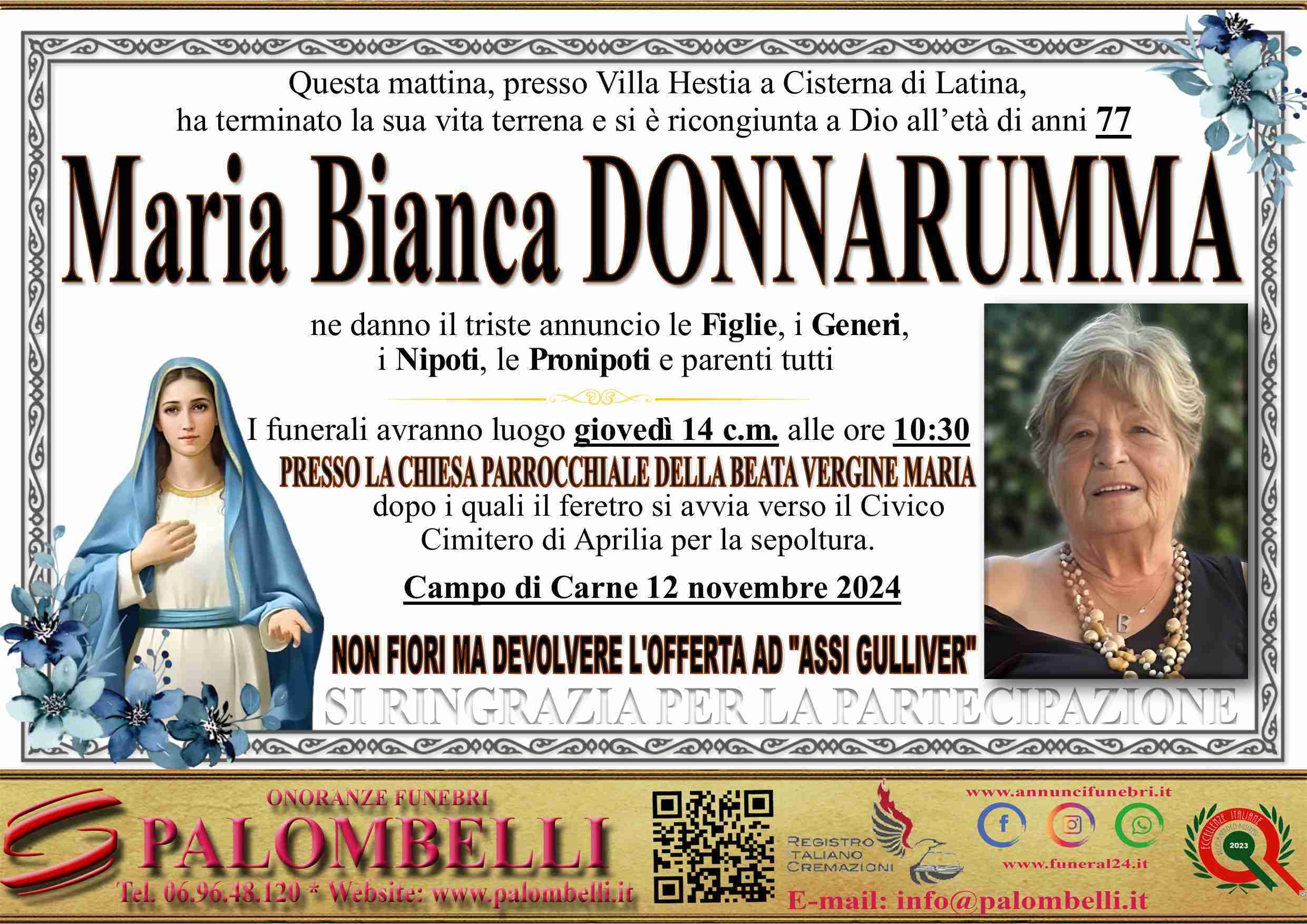 Maria Bianca Donnarumma