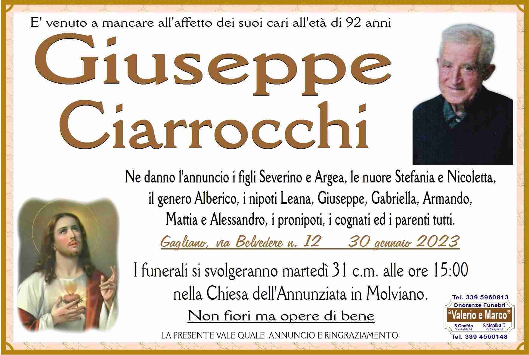 Giuseppe Ciarrocchi