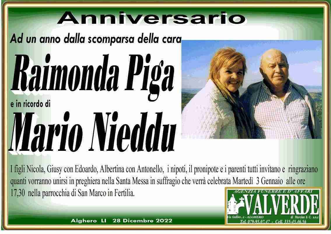 Raimonda Piga e Mario Nieddu