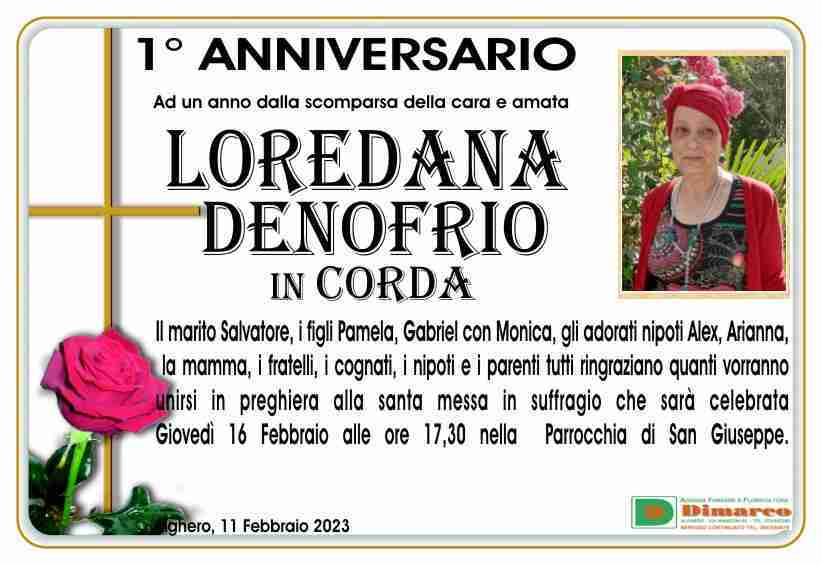 Loredana Denofrio in Corda