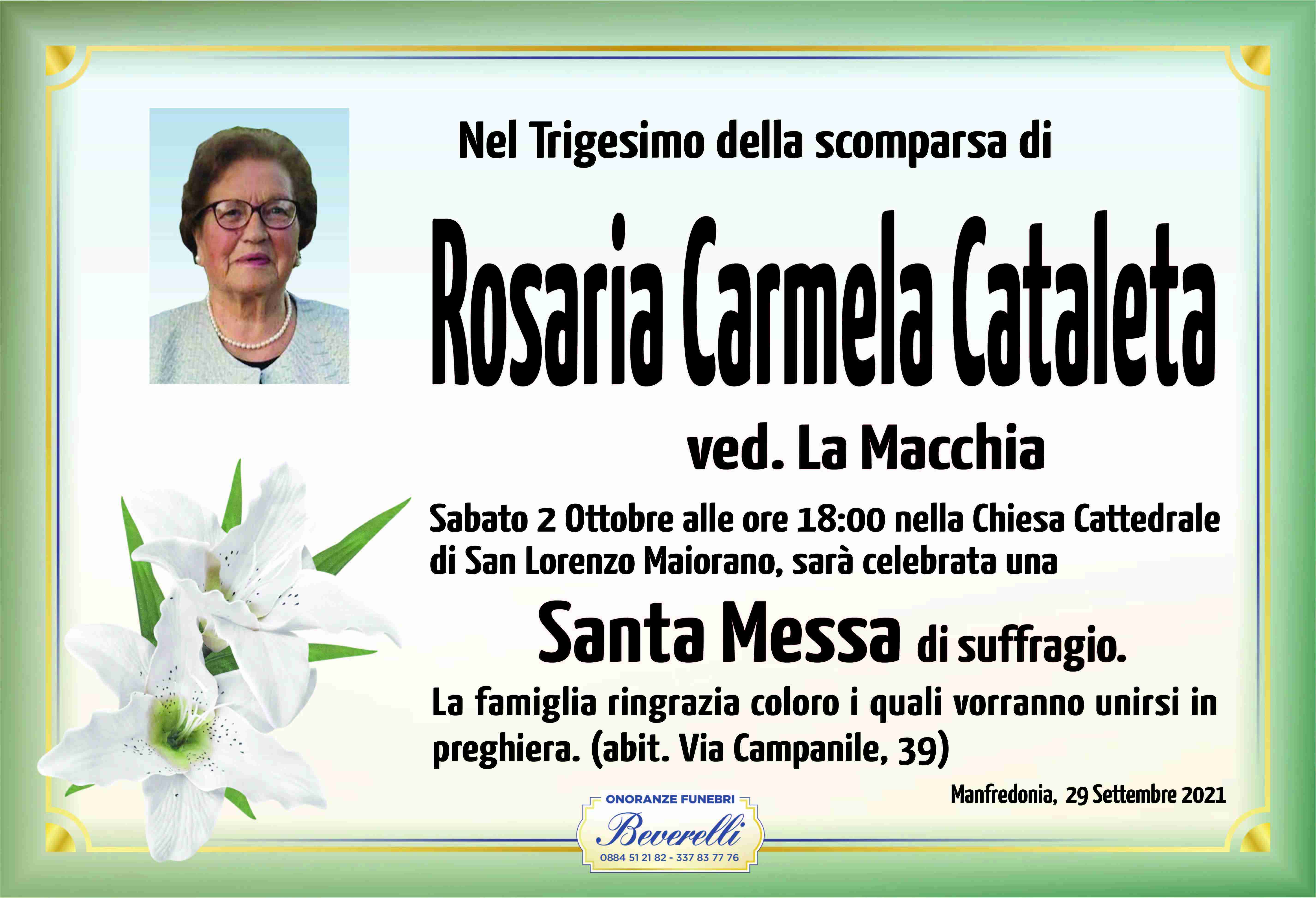 Rosaria Carmela Cataleta