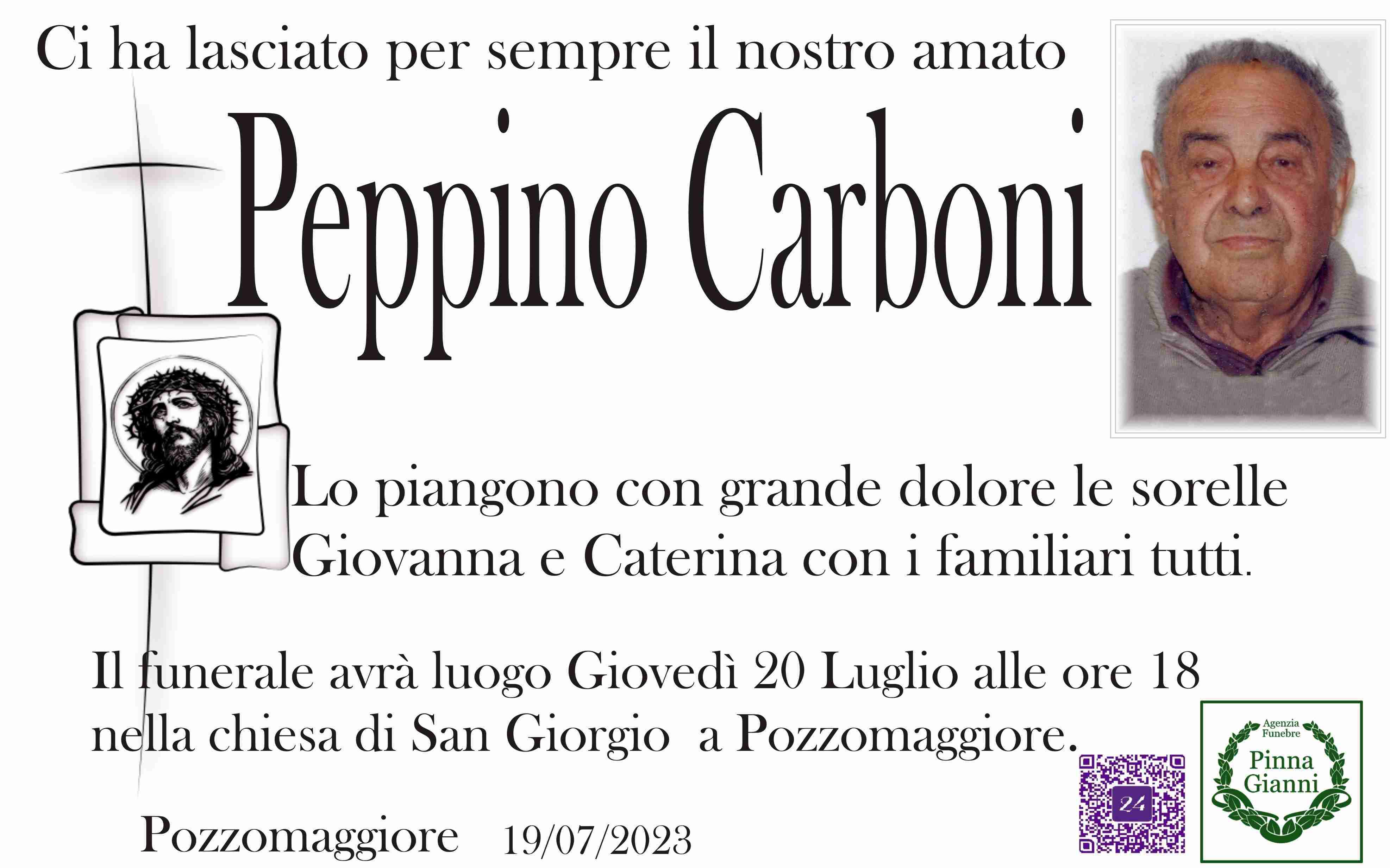 Carboni Giuseppe (Peppino)