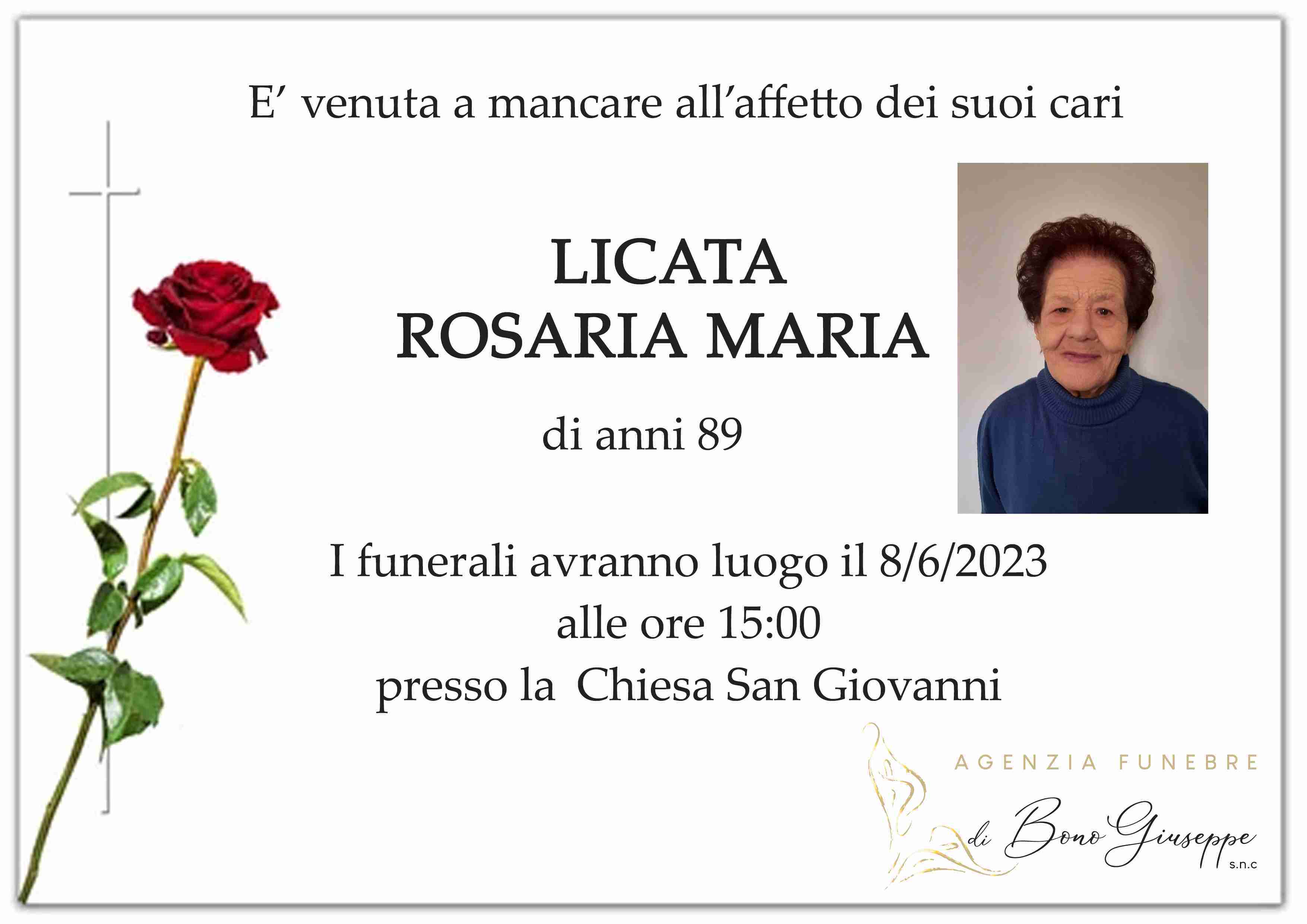 Rosaria Maria Licata