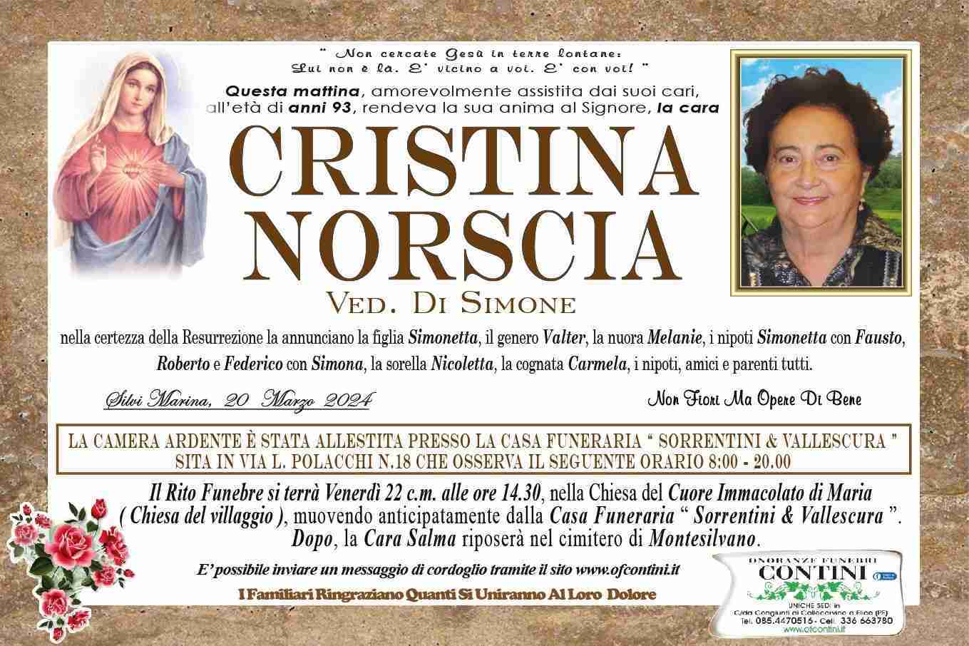 Cristina Norscia