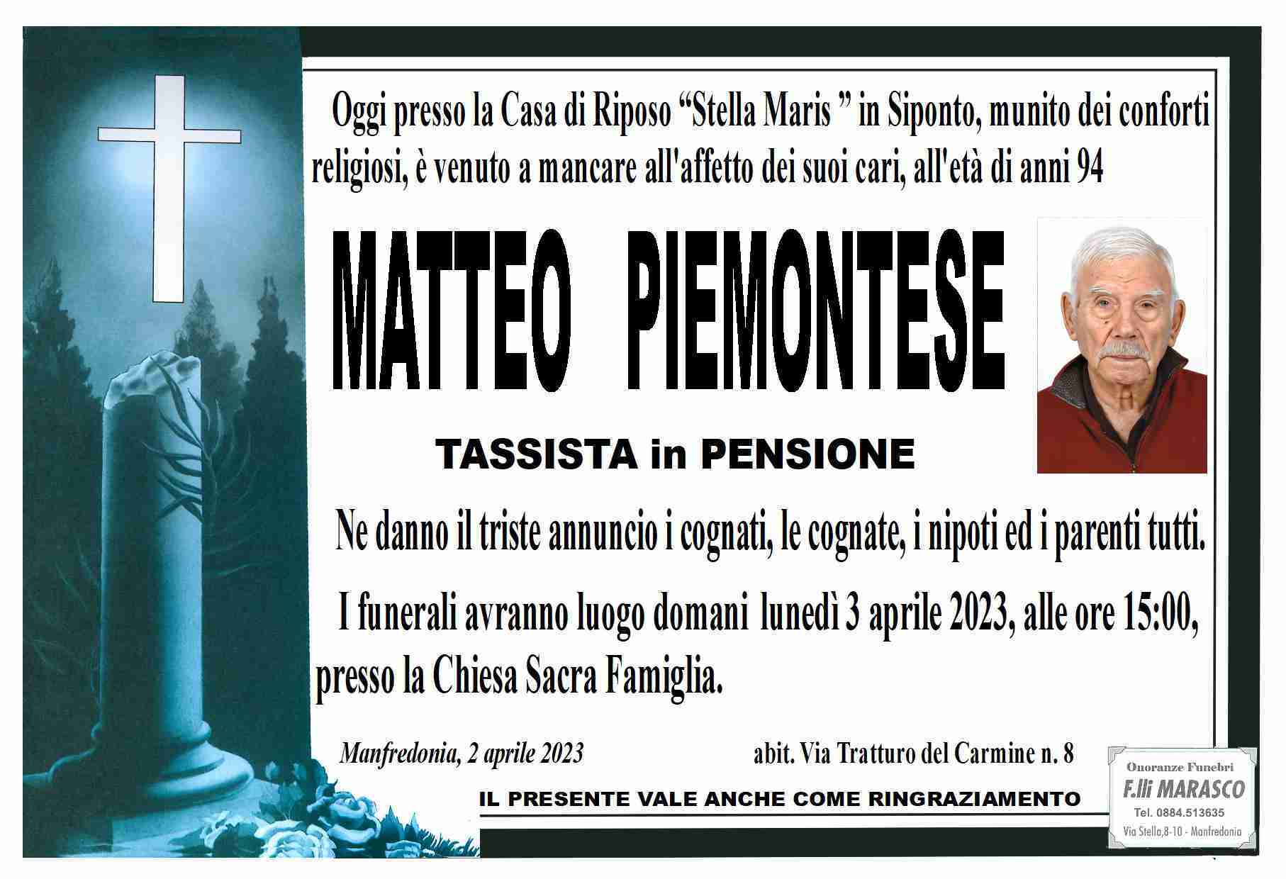 Matteo Piemontese