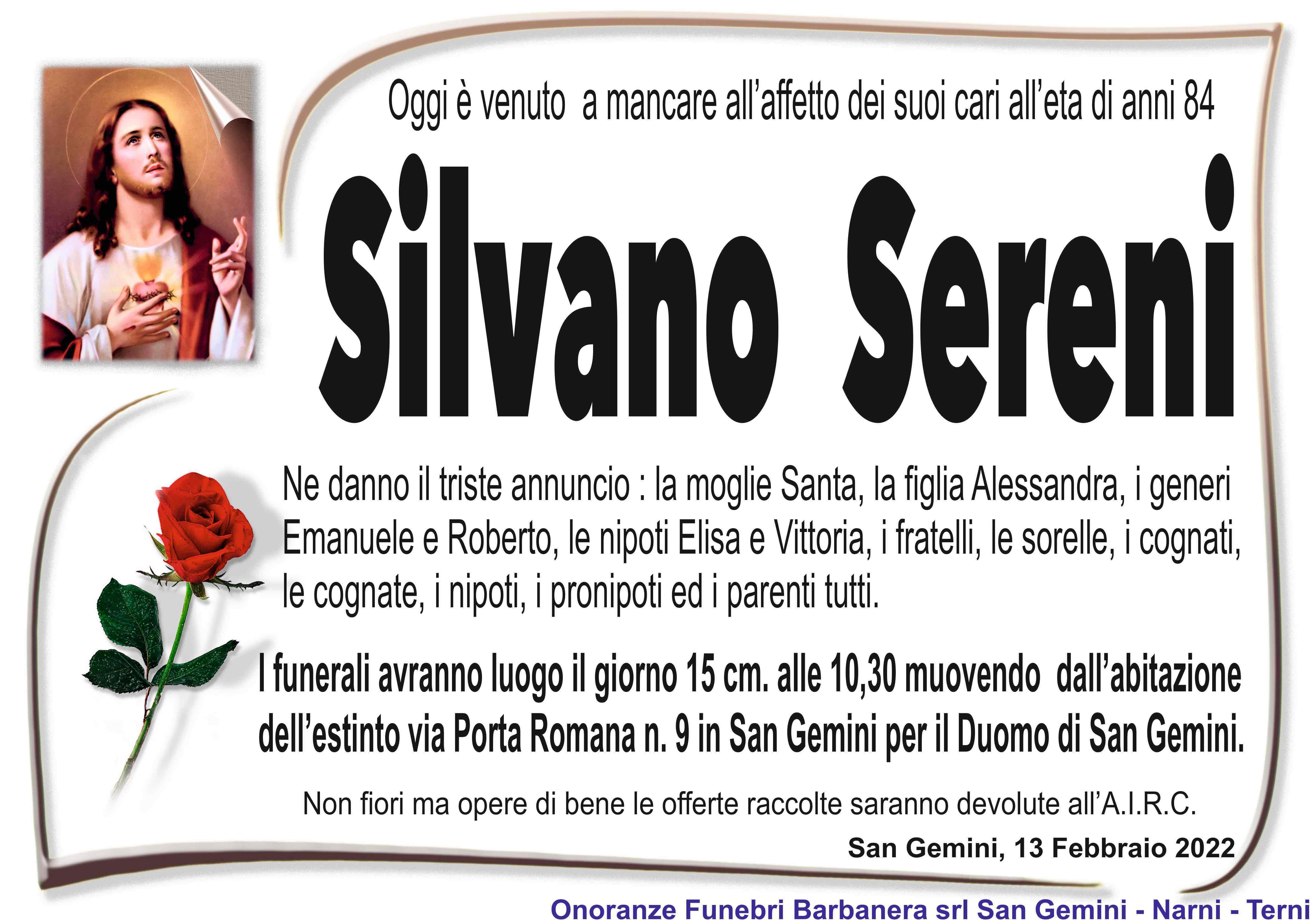 Silvano Sereni