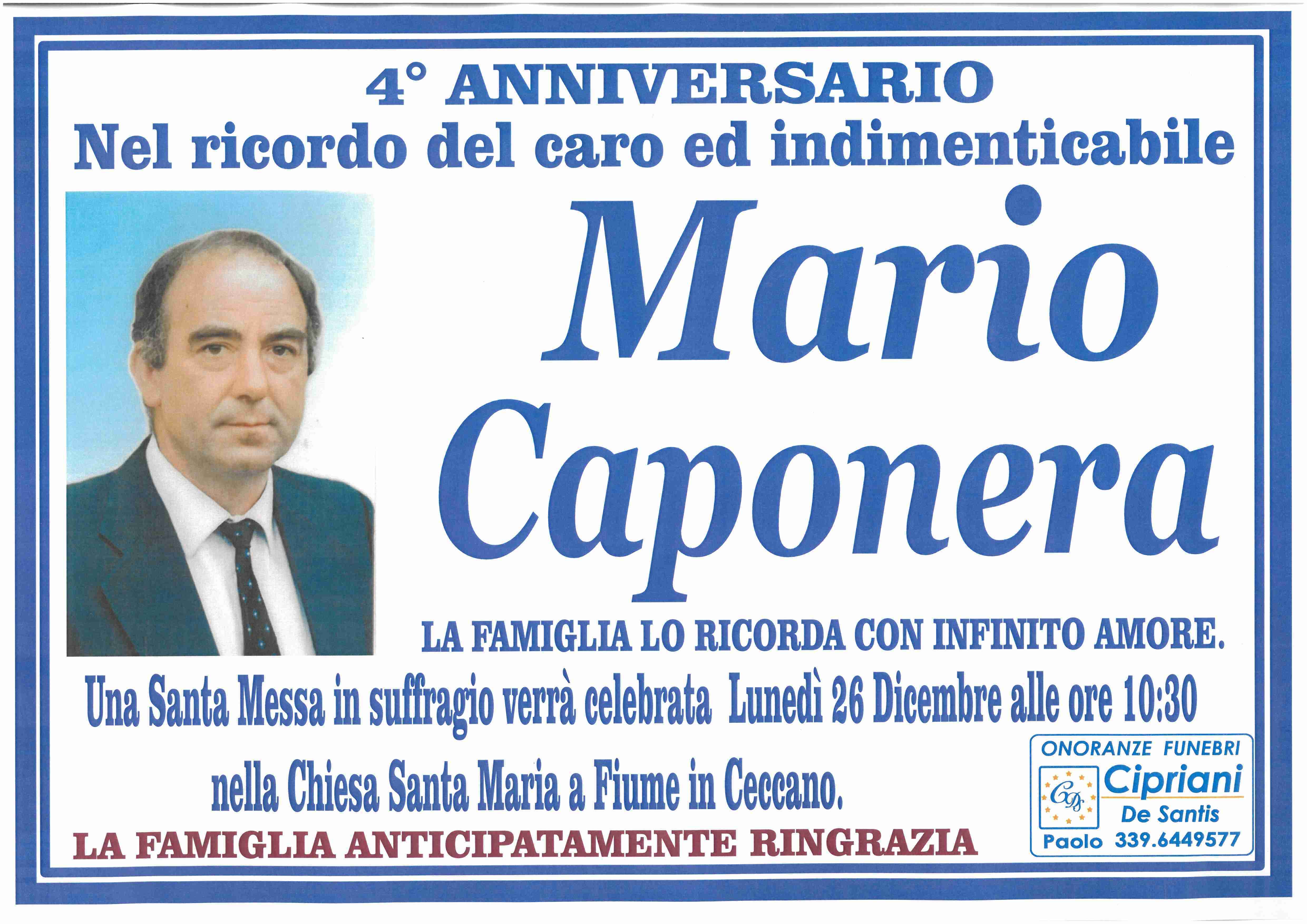 Mario Caponera