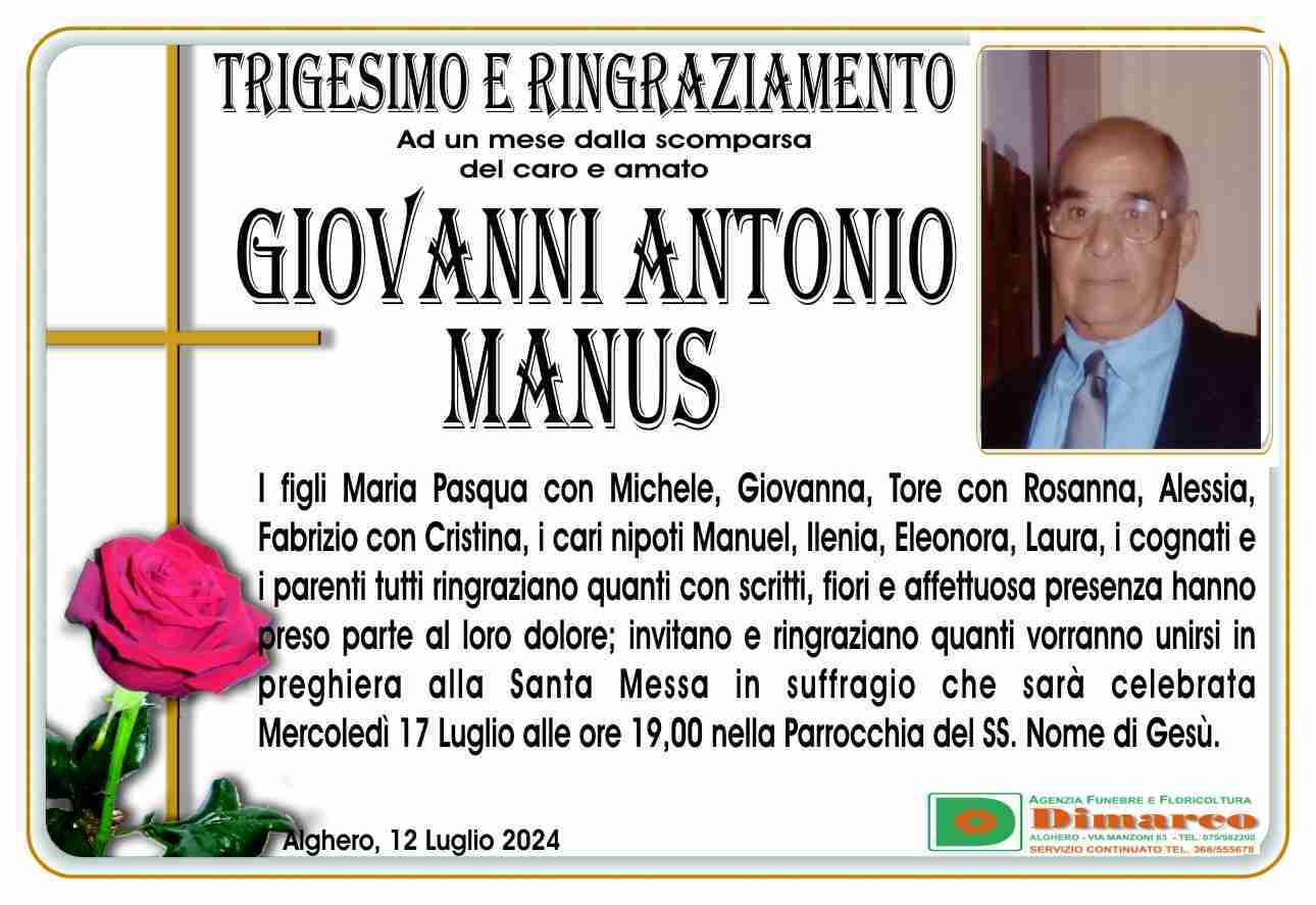 Giovanni Antonio Manus