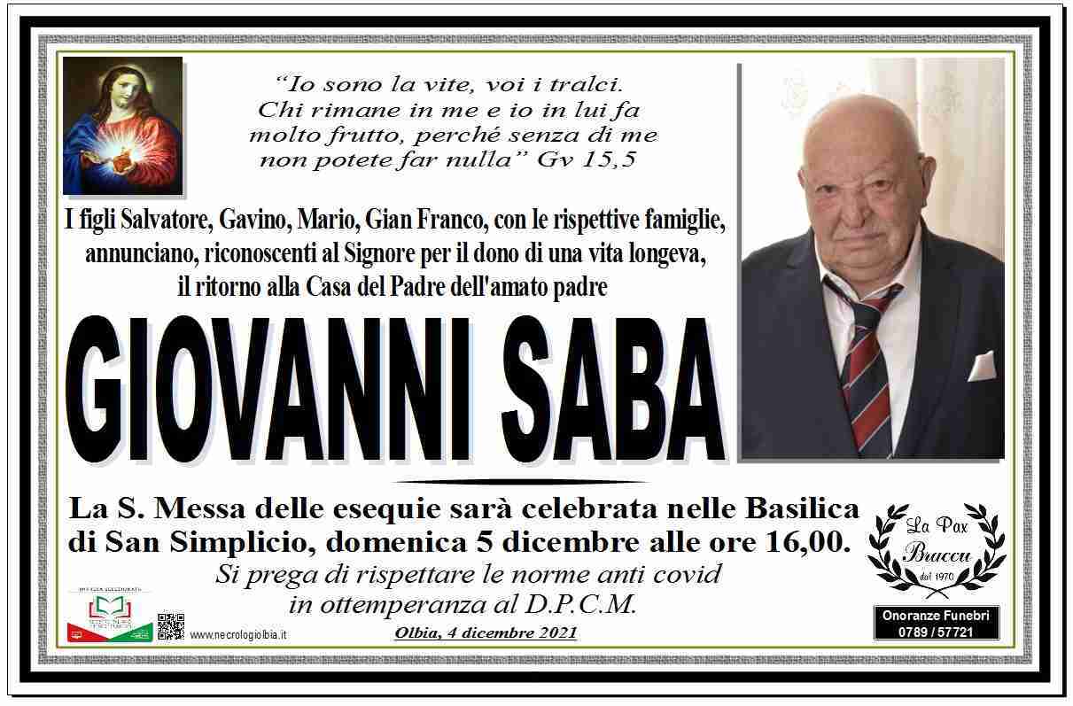 Giovanni Saba