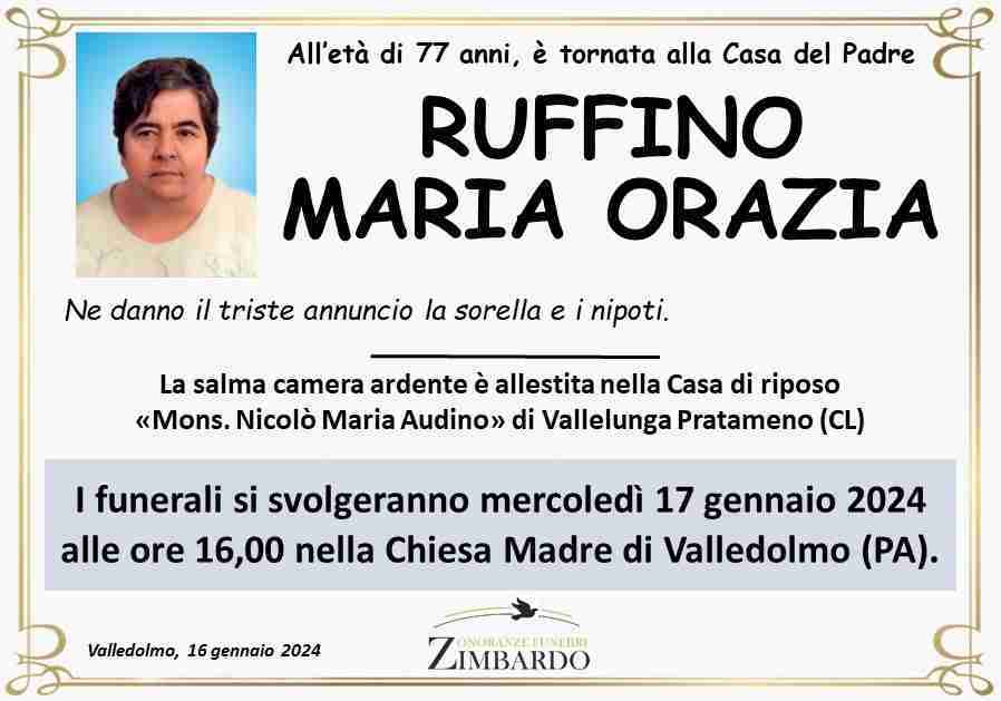 Maria Orazia Ruffino