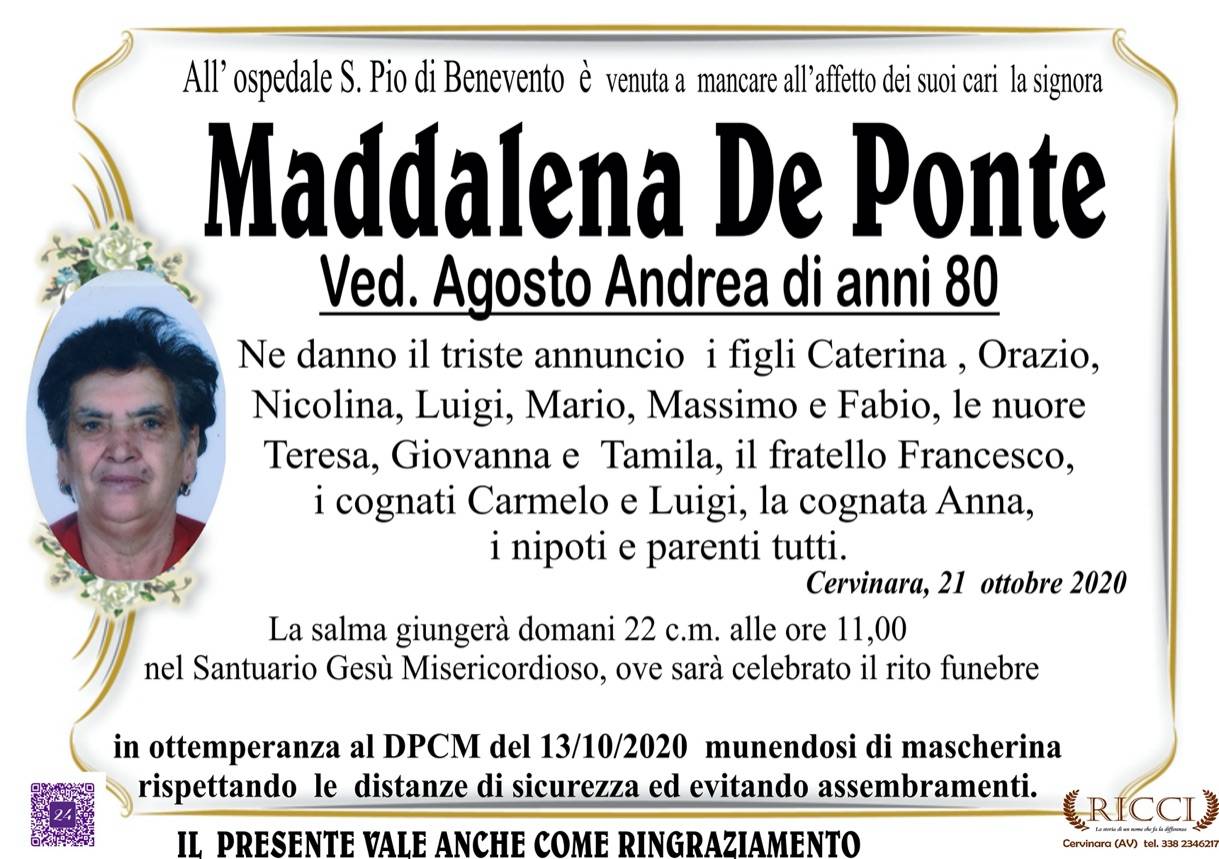 Maddalena De Ponte