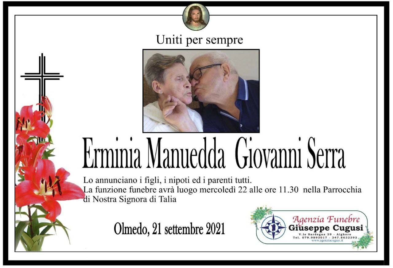 Erminia Manuedda e Giovanni Serra