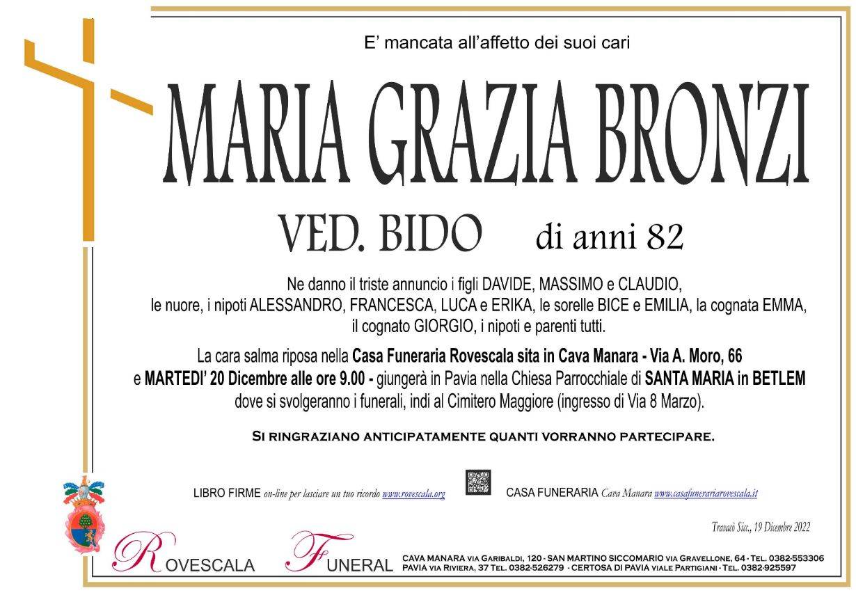 Maria Grazia Bronzi