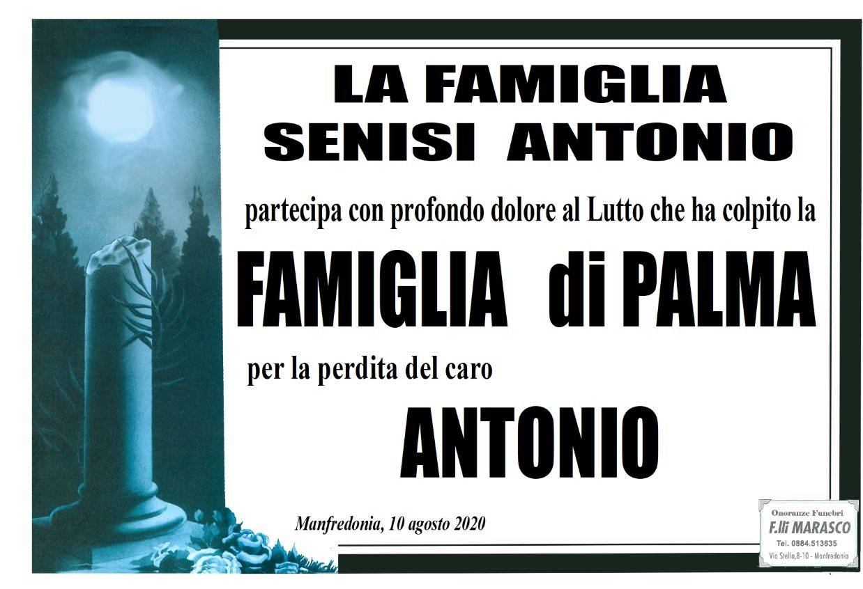 La famiglia Senisi Antonio