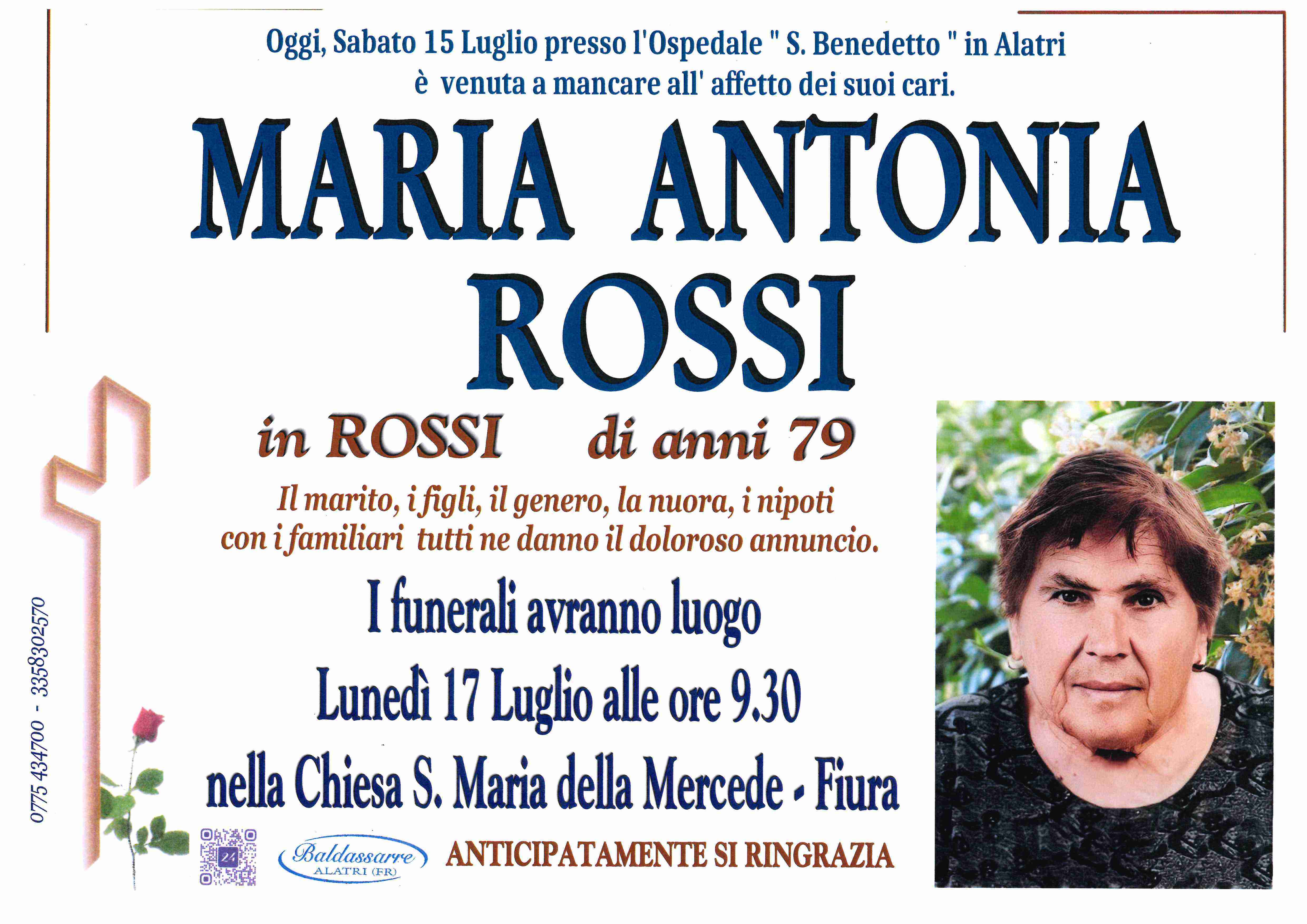 Maria Antonia Rossi