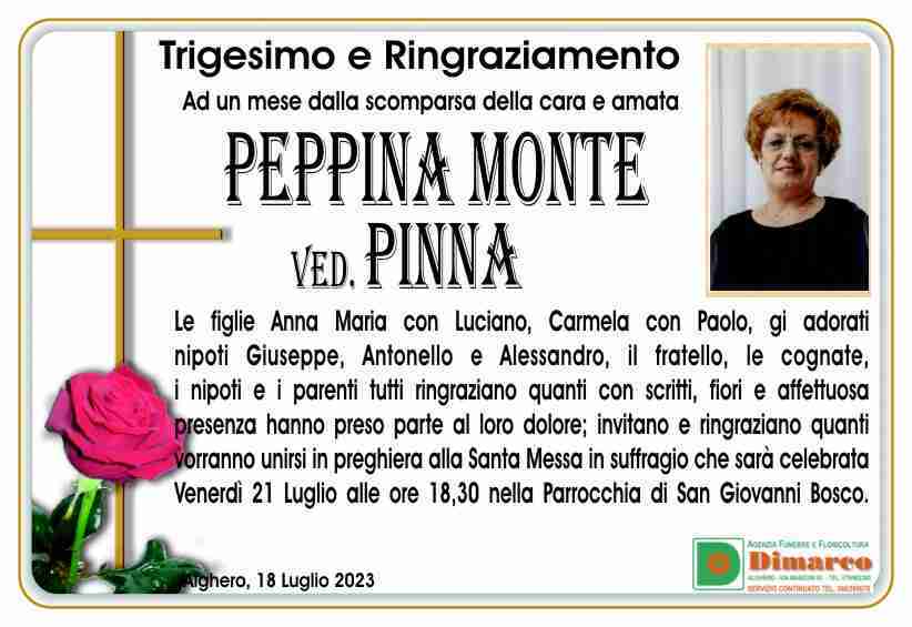 Peppina Monte ved. Pinna