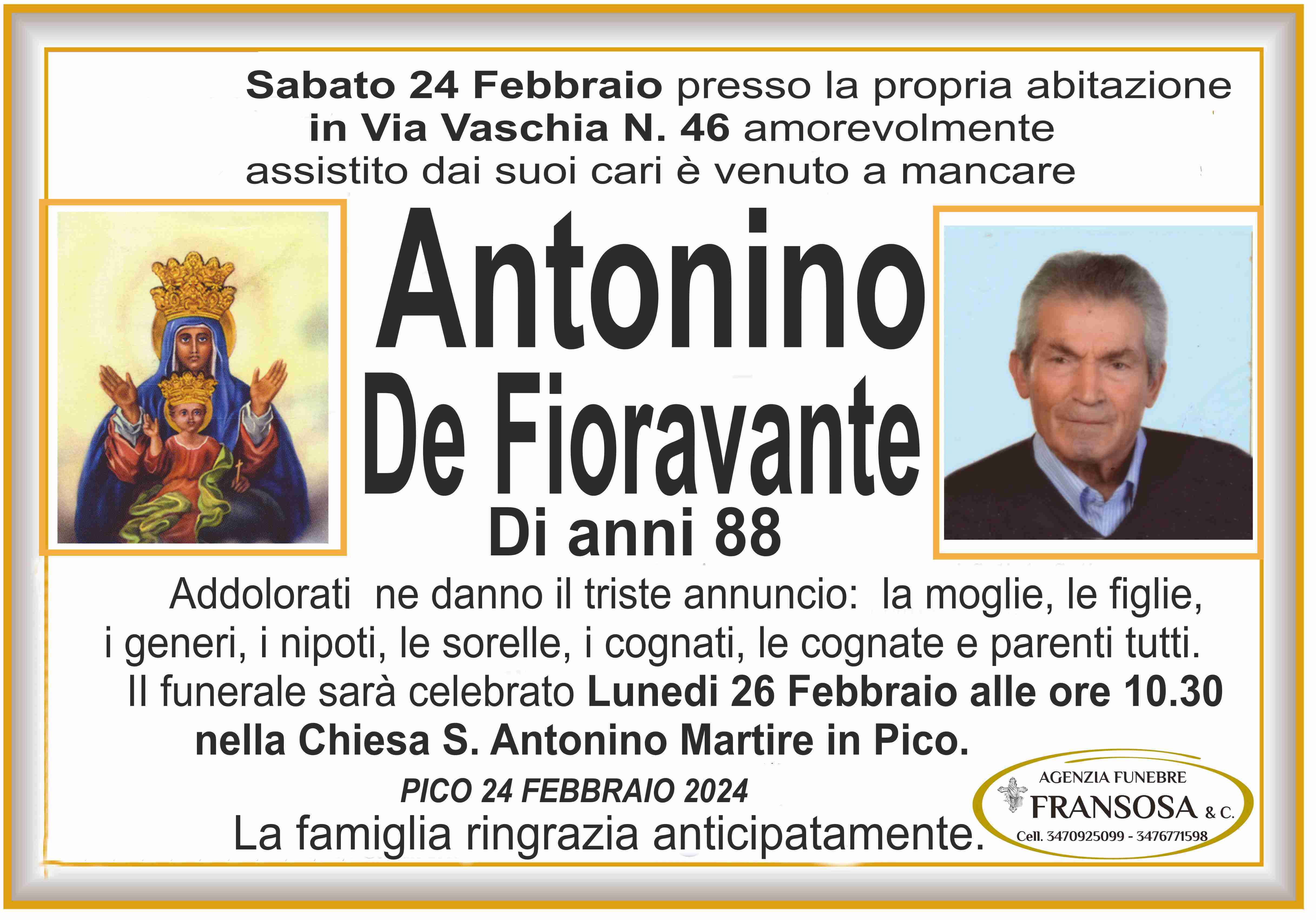 Antonino De Fioravante