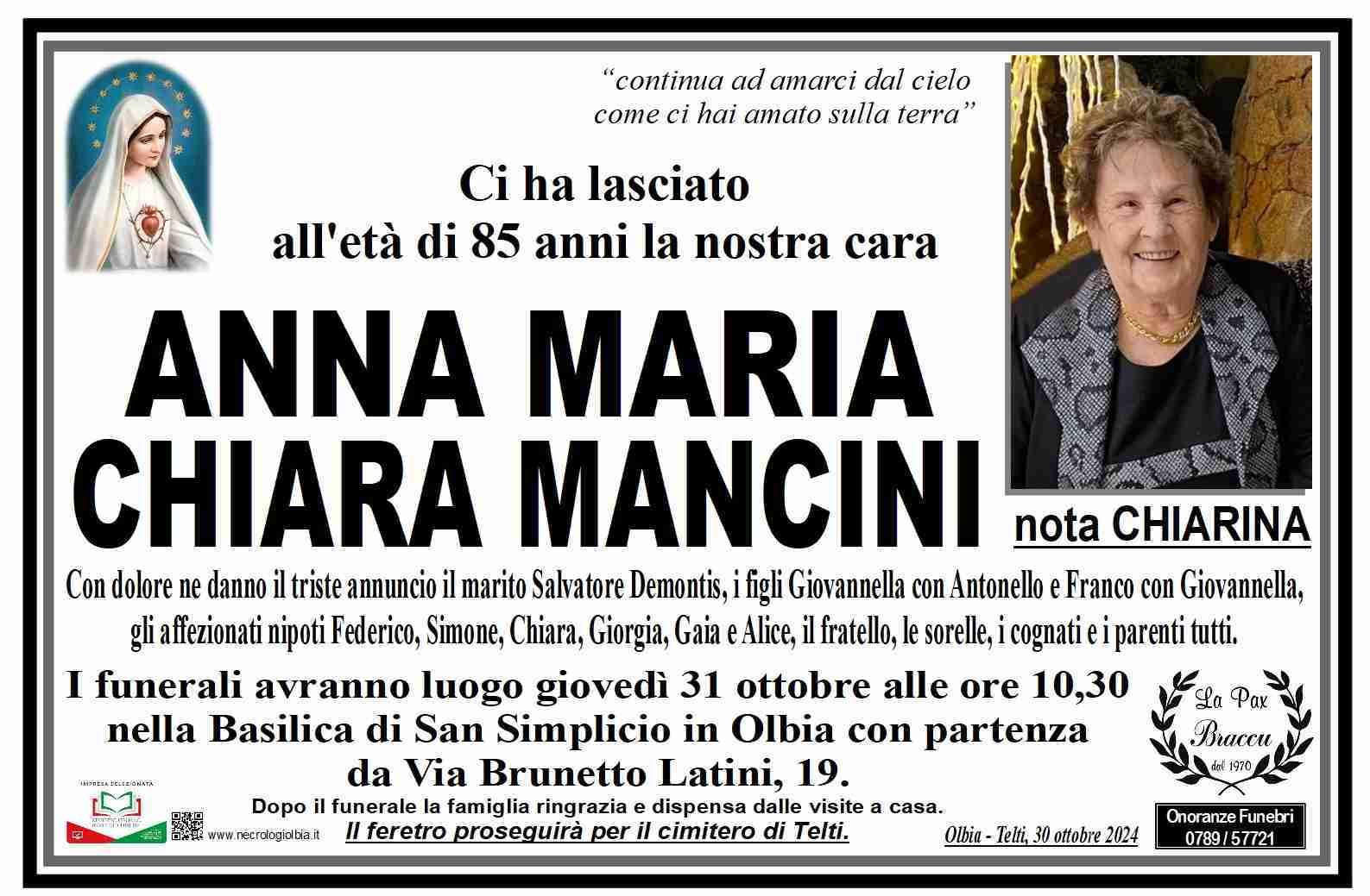 Anna Maria Chiara Mancini