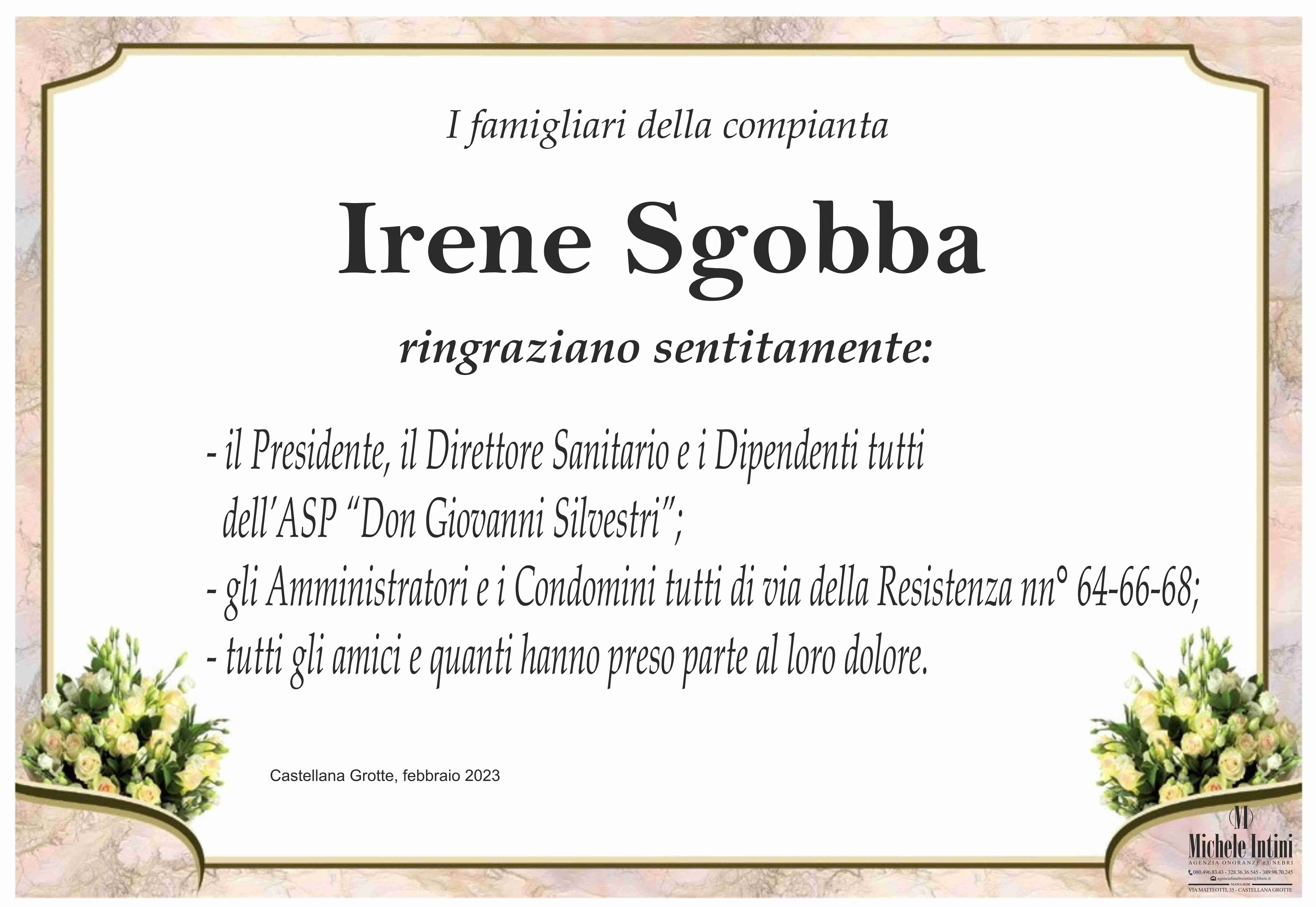 Irene Sgobba