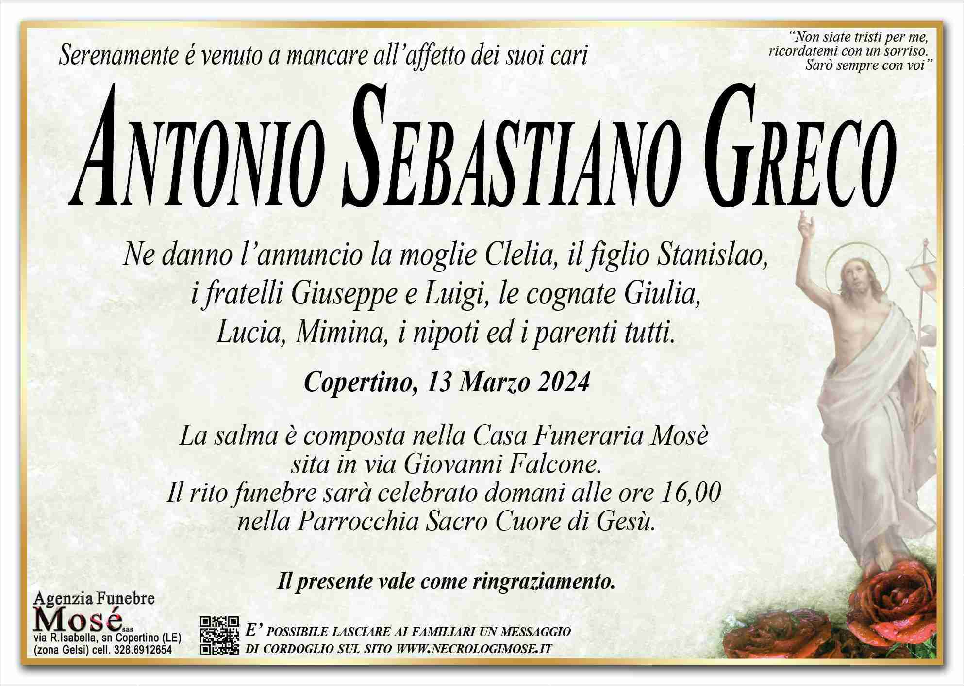 Antonio Sebastiano Greco