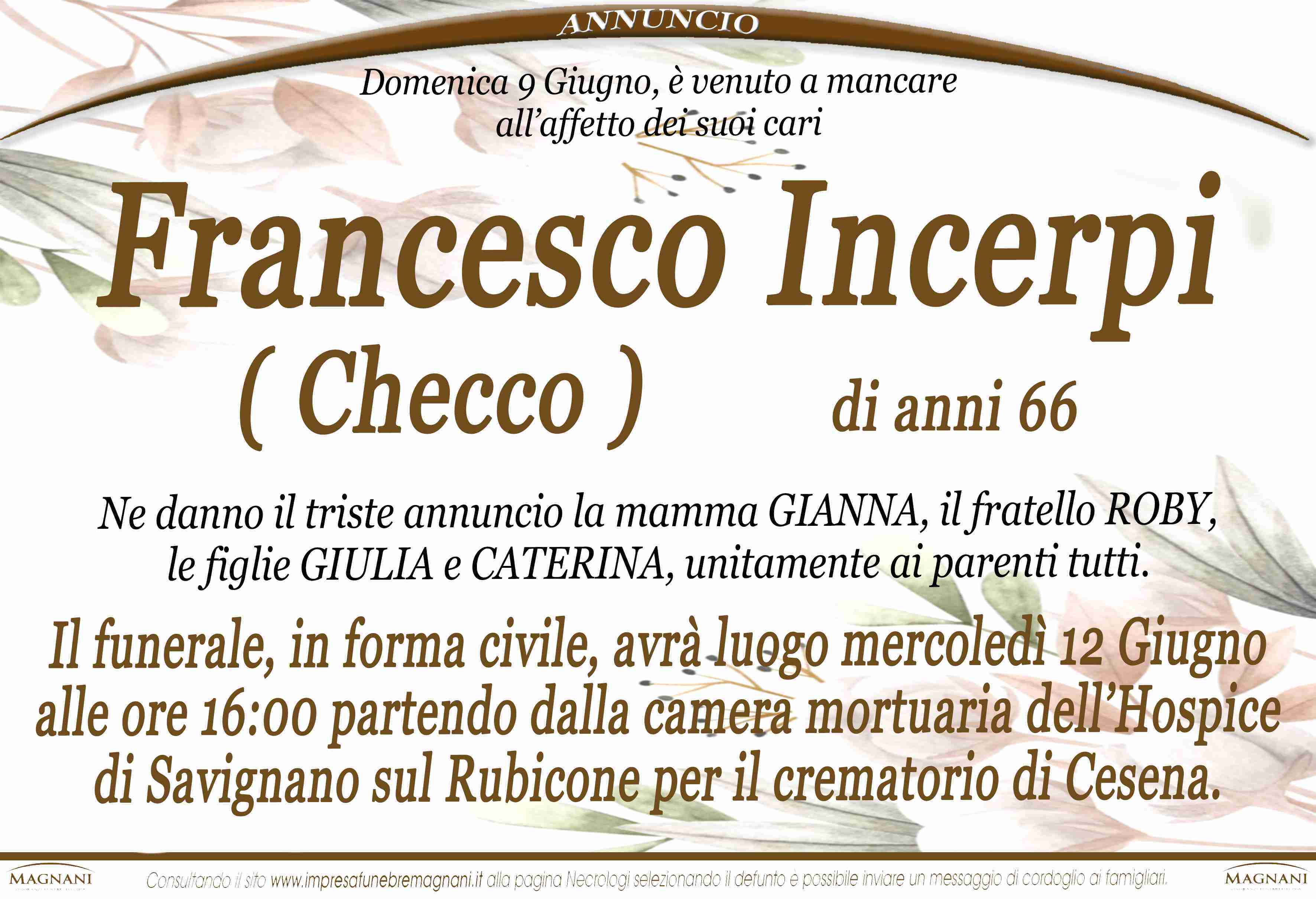 Incerpi Francesco (Checco)