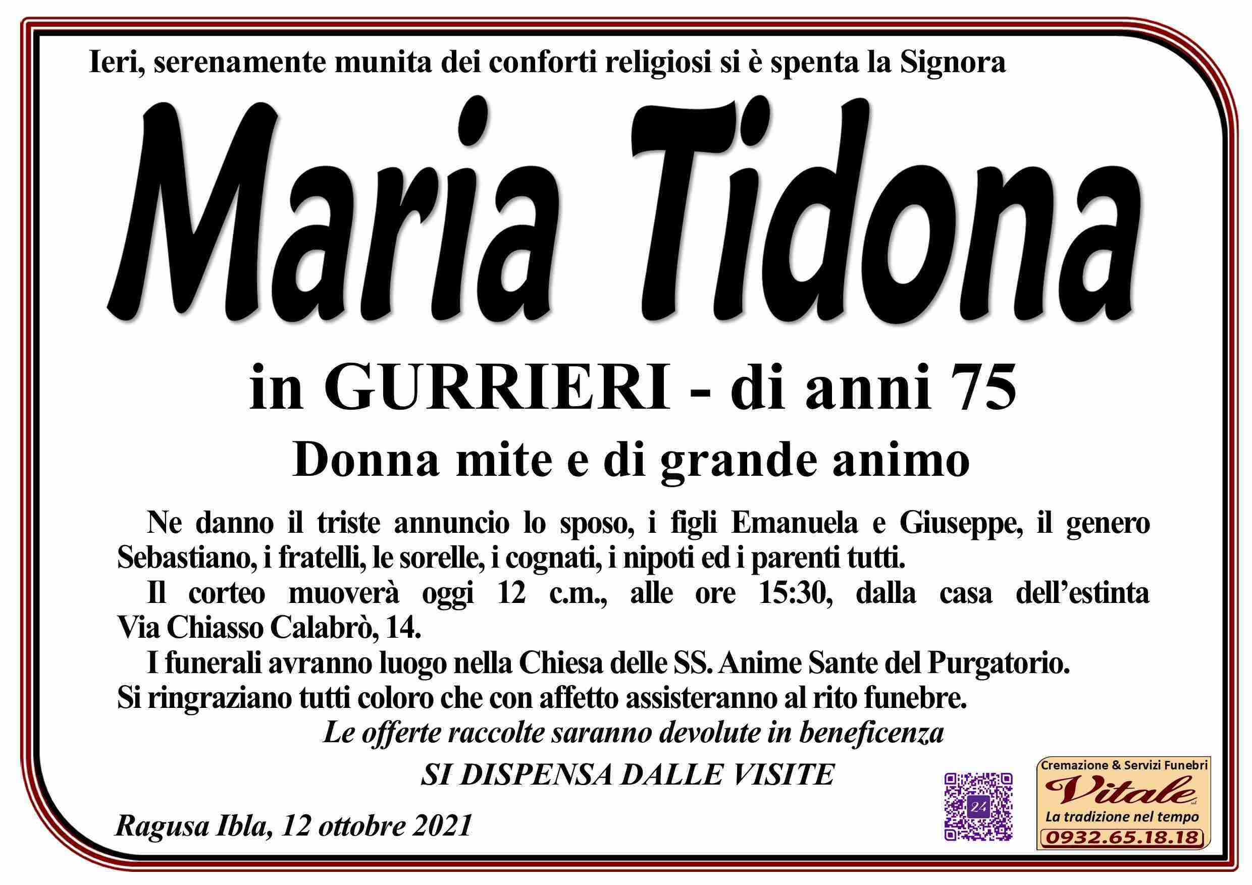 Maria Tidona