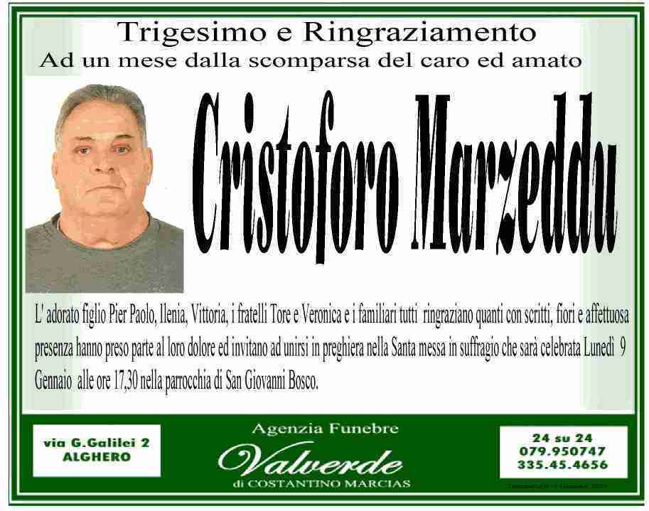 Cristoforo Marzeddu