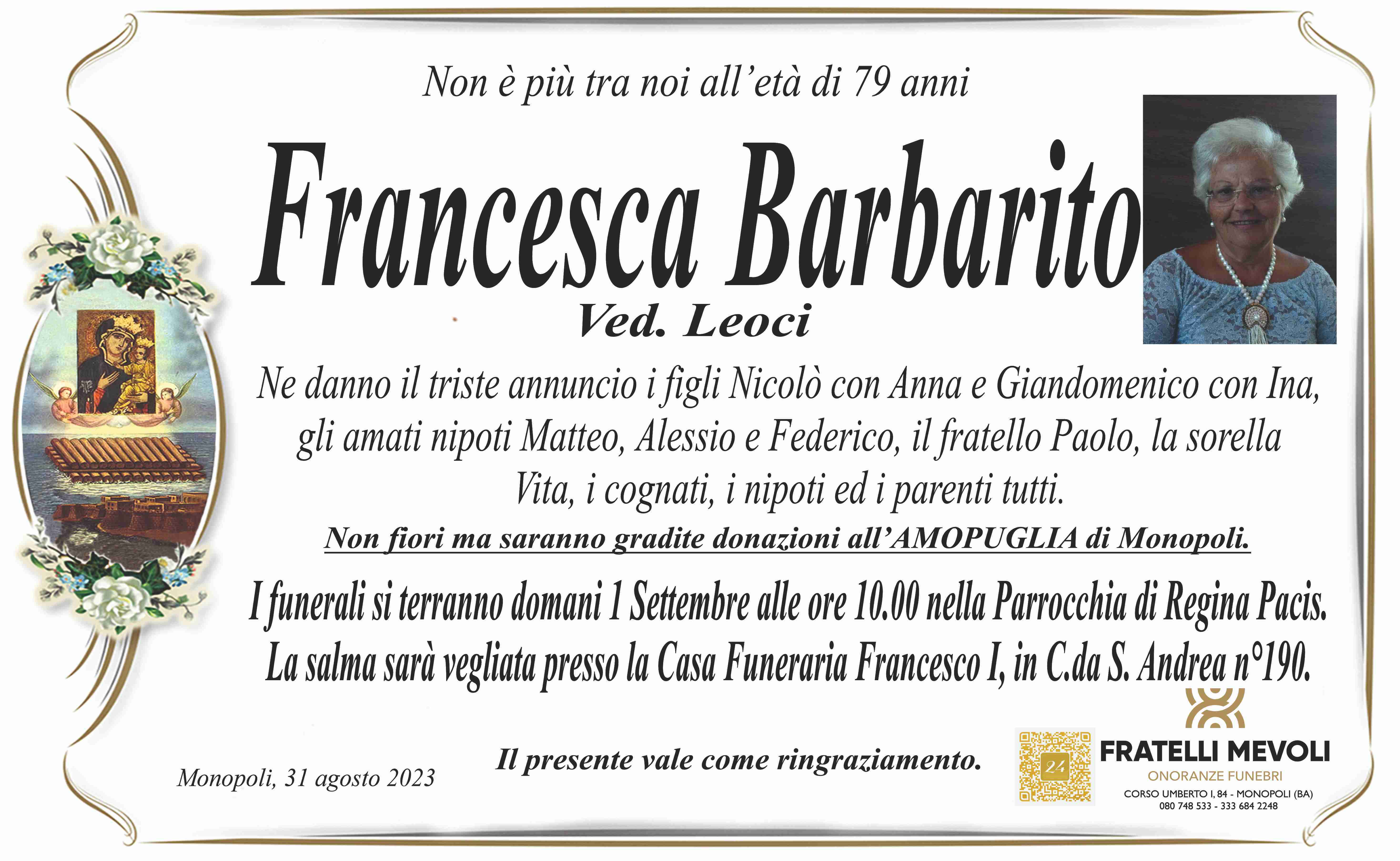 Francesca Barbarito