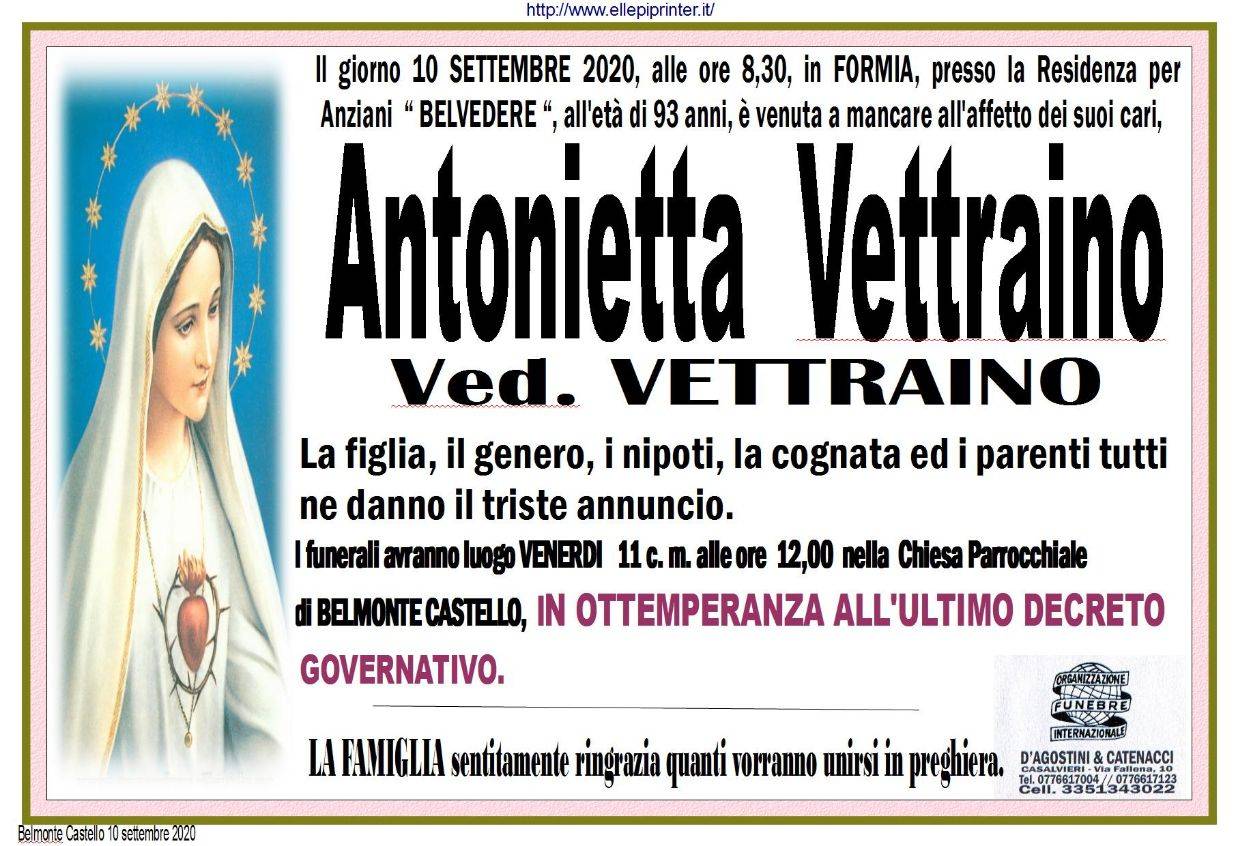 Antonietta Vettraino