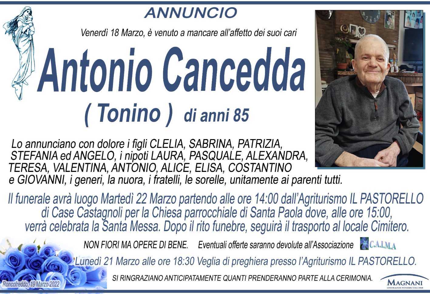 Antonio Cancedda