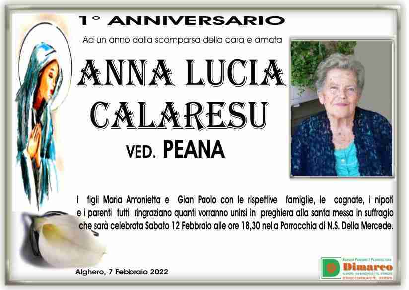 Anna Lucia Calaresu