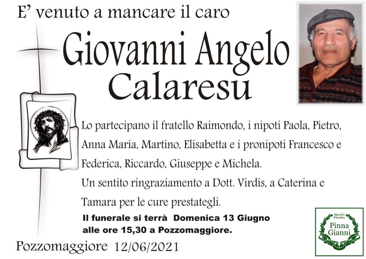 Giovanni Angelo Calaresu
