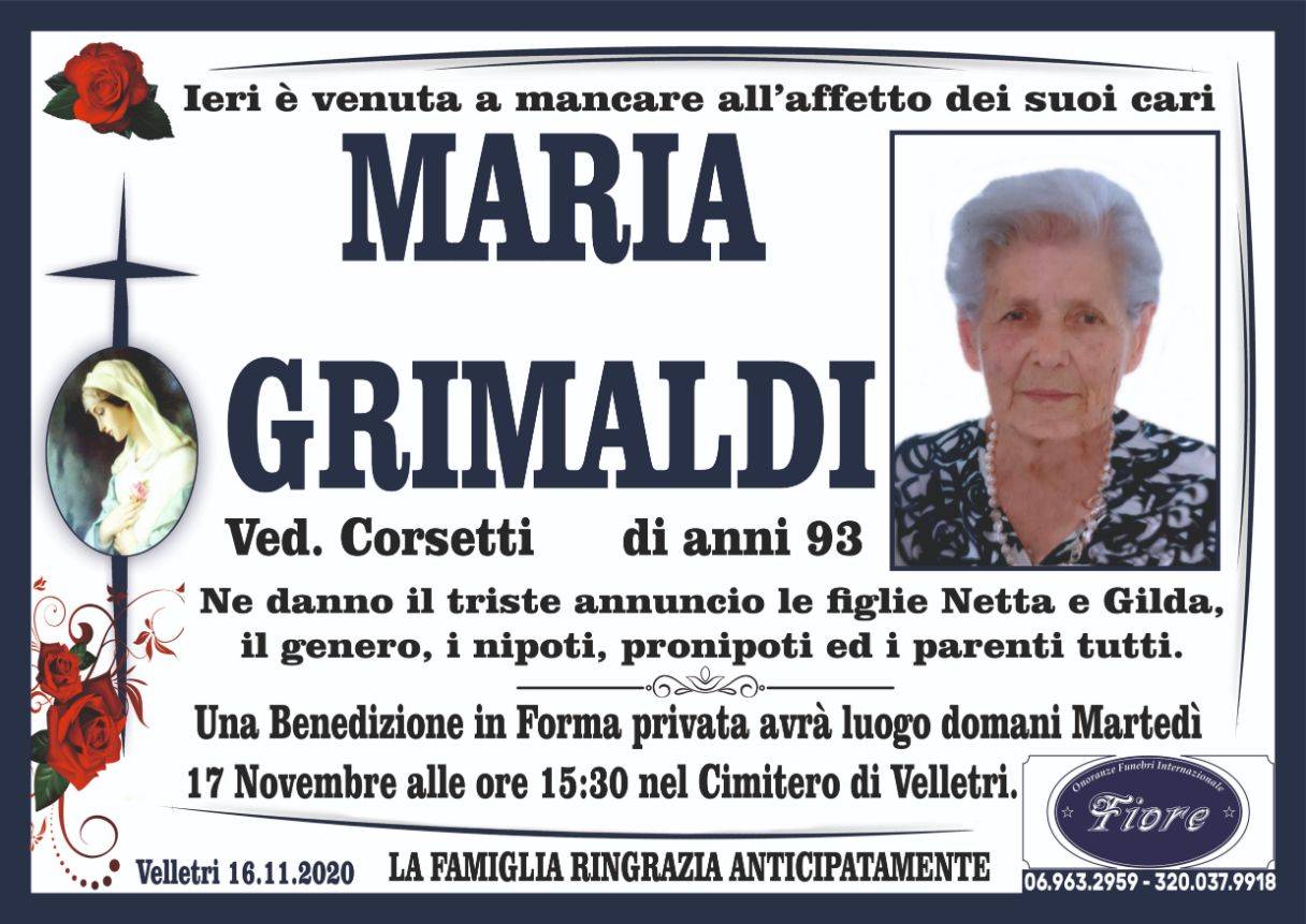 Maria Giuseppa Grimaldi