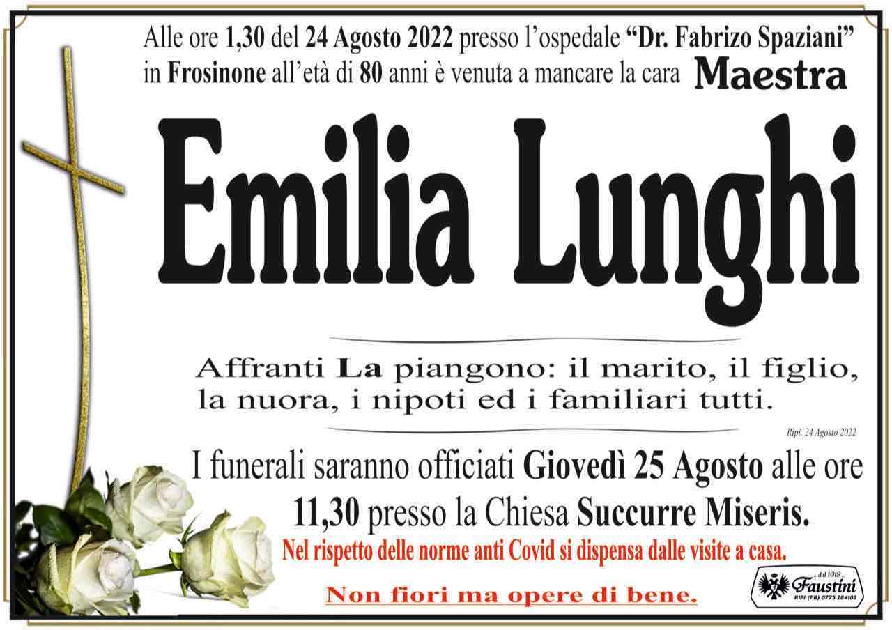Maestra Emilia Lunghi