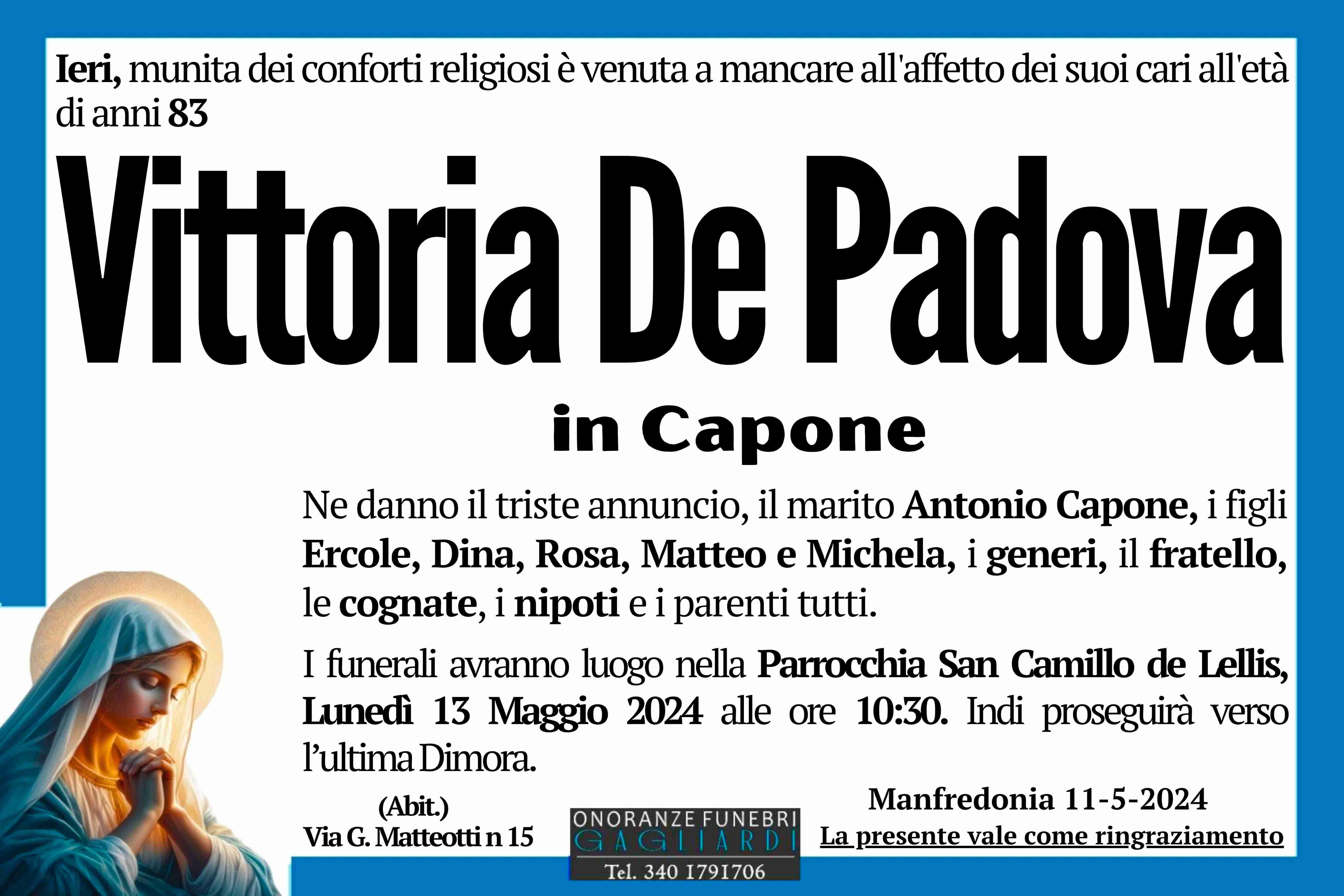 Vittoria De Padova