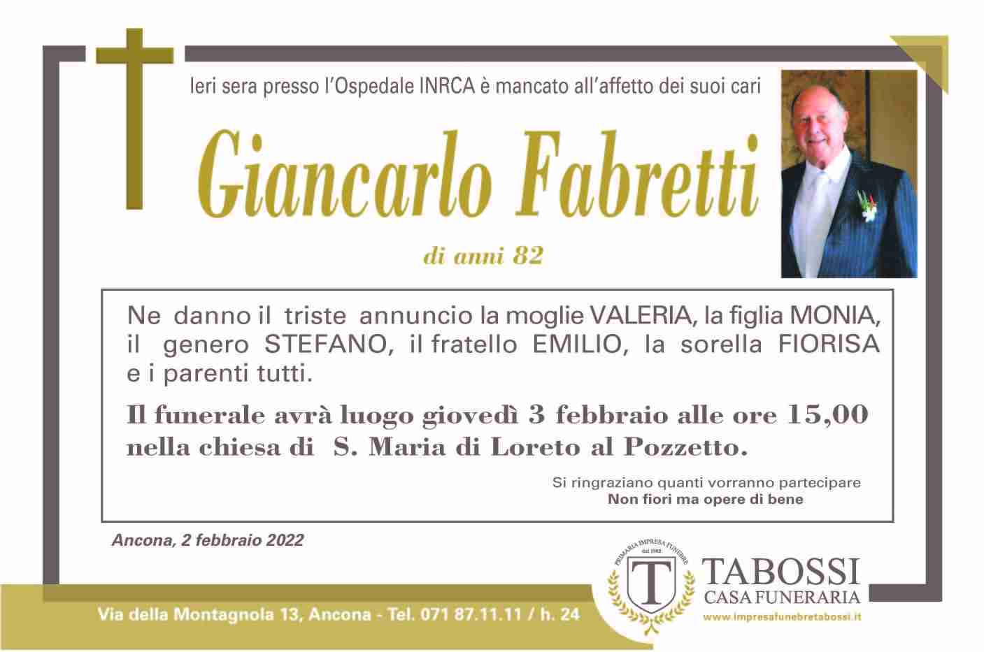 Giancarlo Fabretti