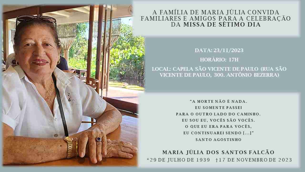 Maria Julia Dos Santos Falcao