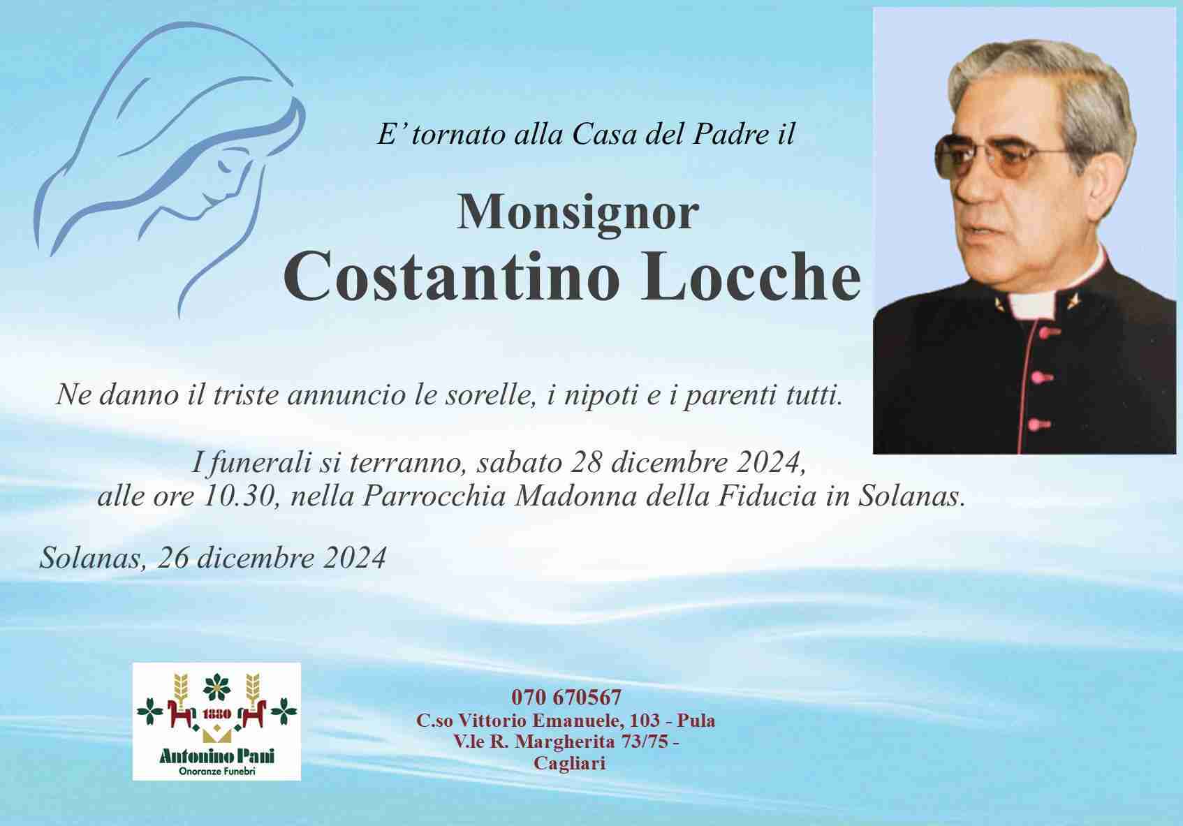 Mons. Costantino Locche