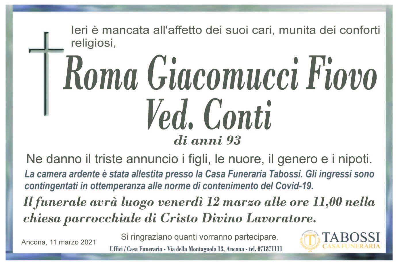 Roma Giacomucci Fiovo