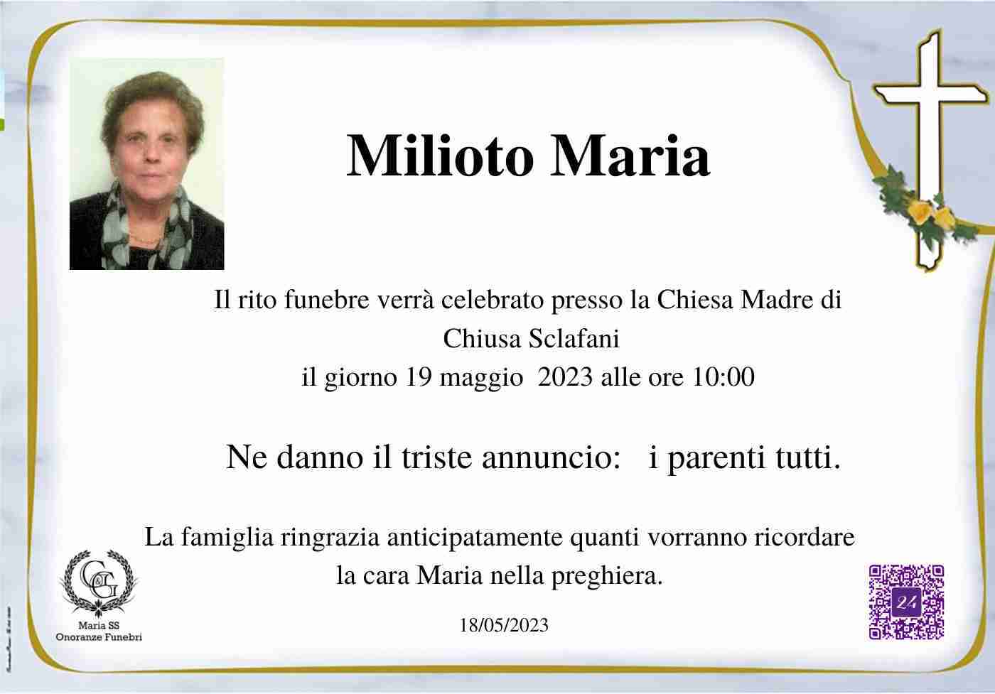 Maria Milioto