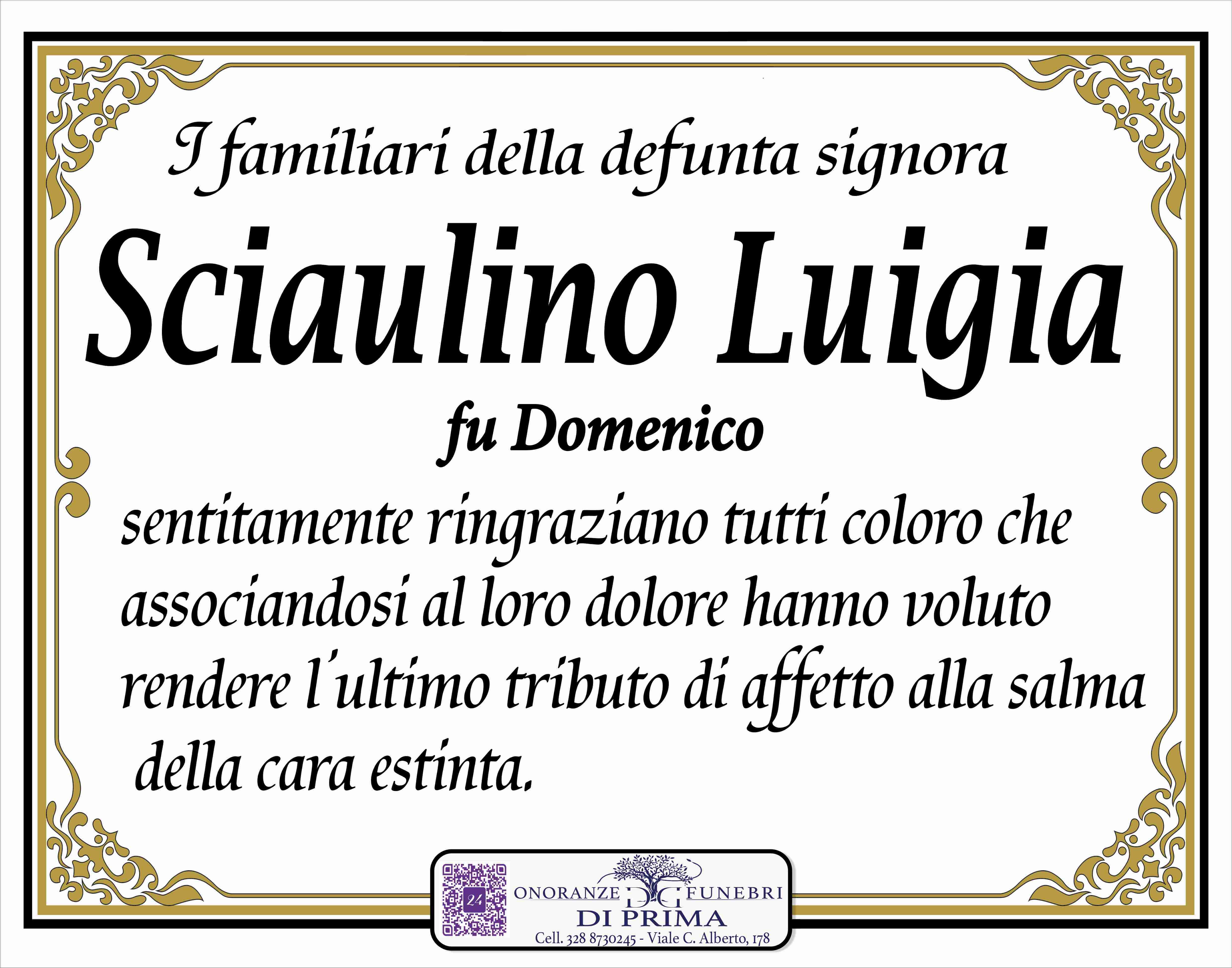 Luigia Sciaulino