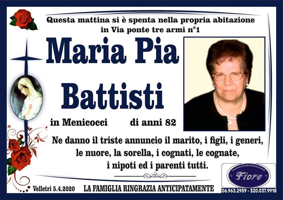 Maria Pia Battisti