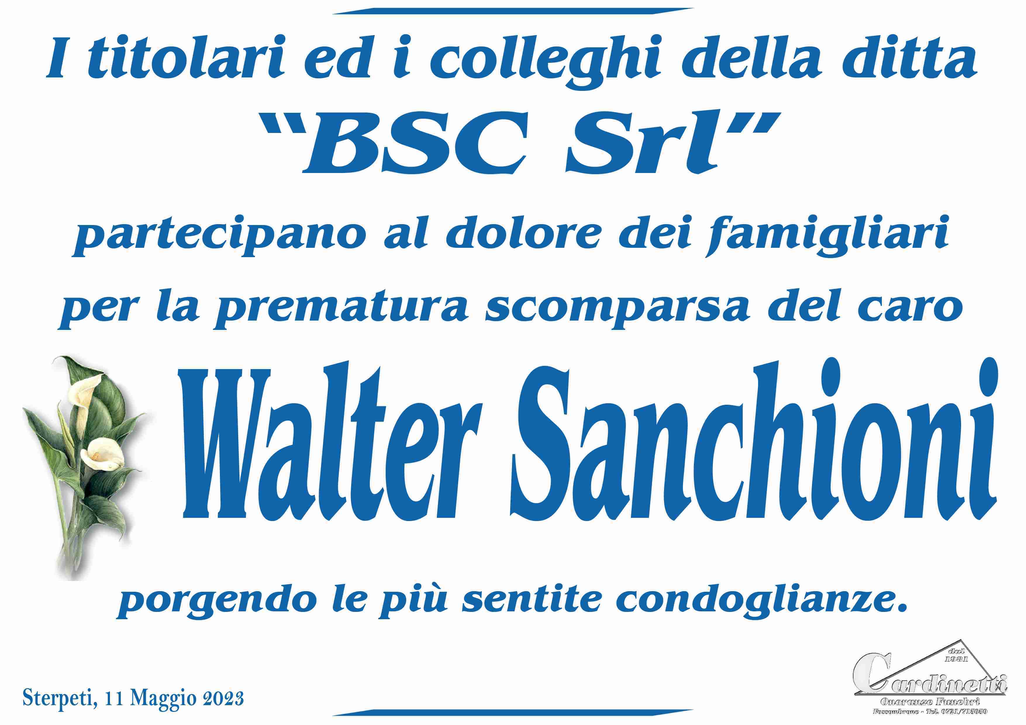 Walter Sanchioni