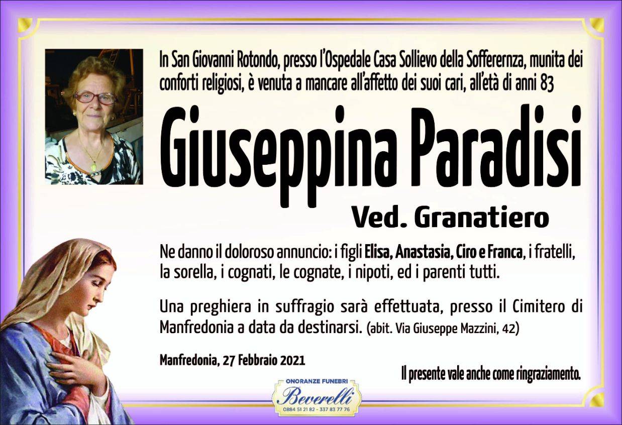 Giuseppina Paradisi