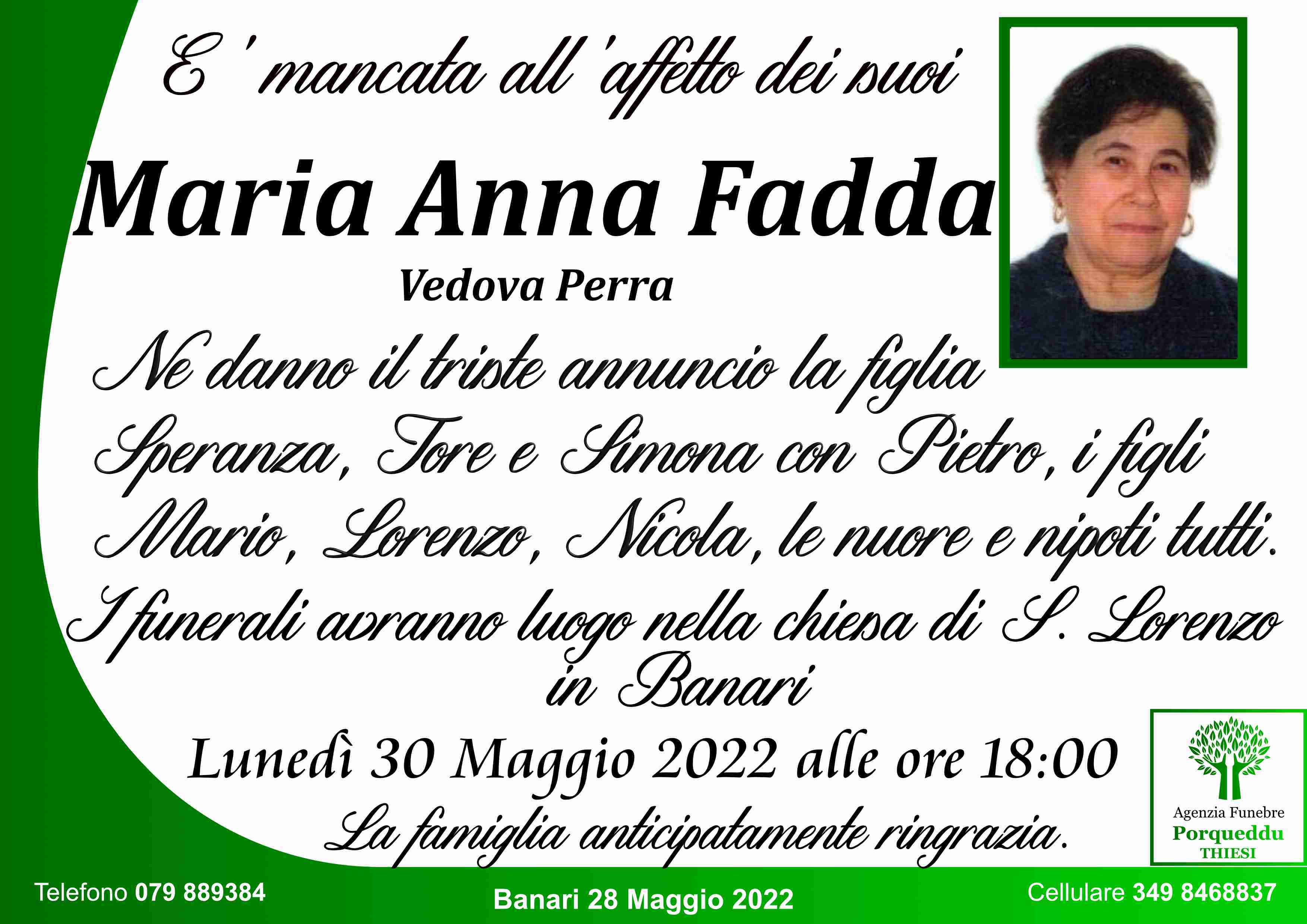 Maria Anna Fadda