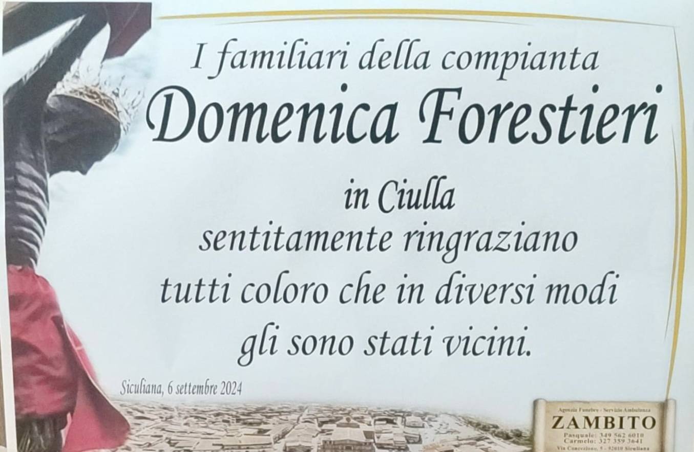 Domenica Forestieri